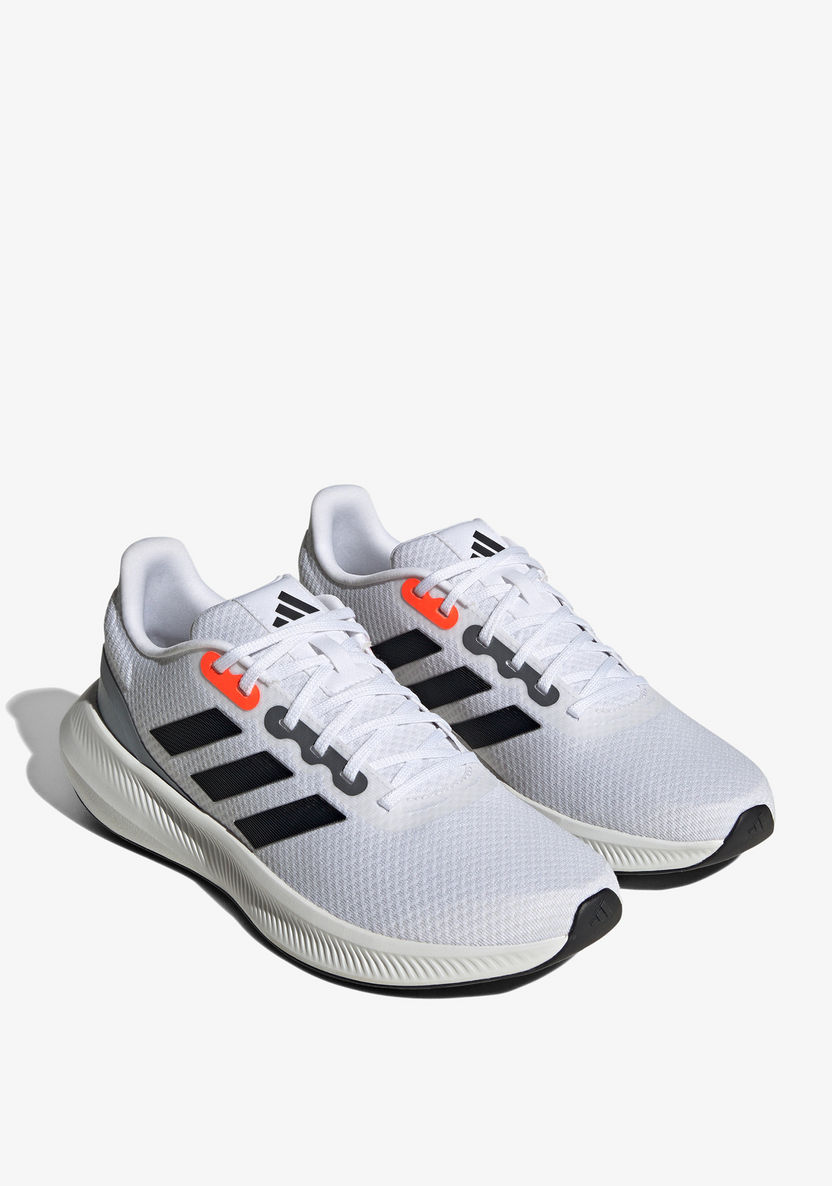 Adidas Men's Logo Print Running Shoes with Lace-Up Closure-Men%27s Sports Shoes-image-7