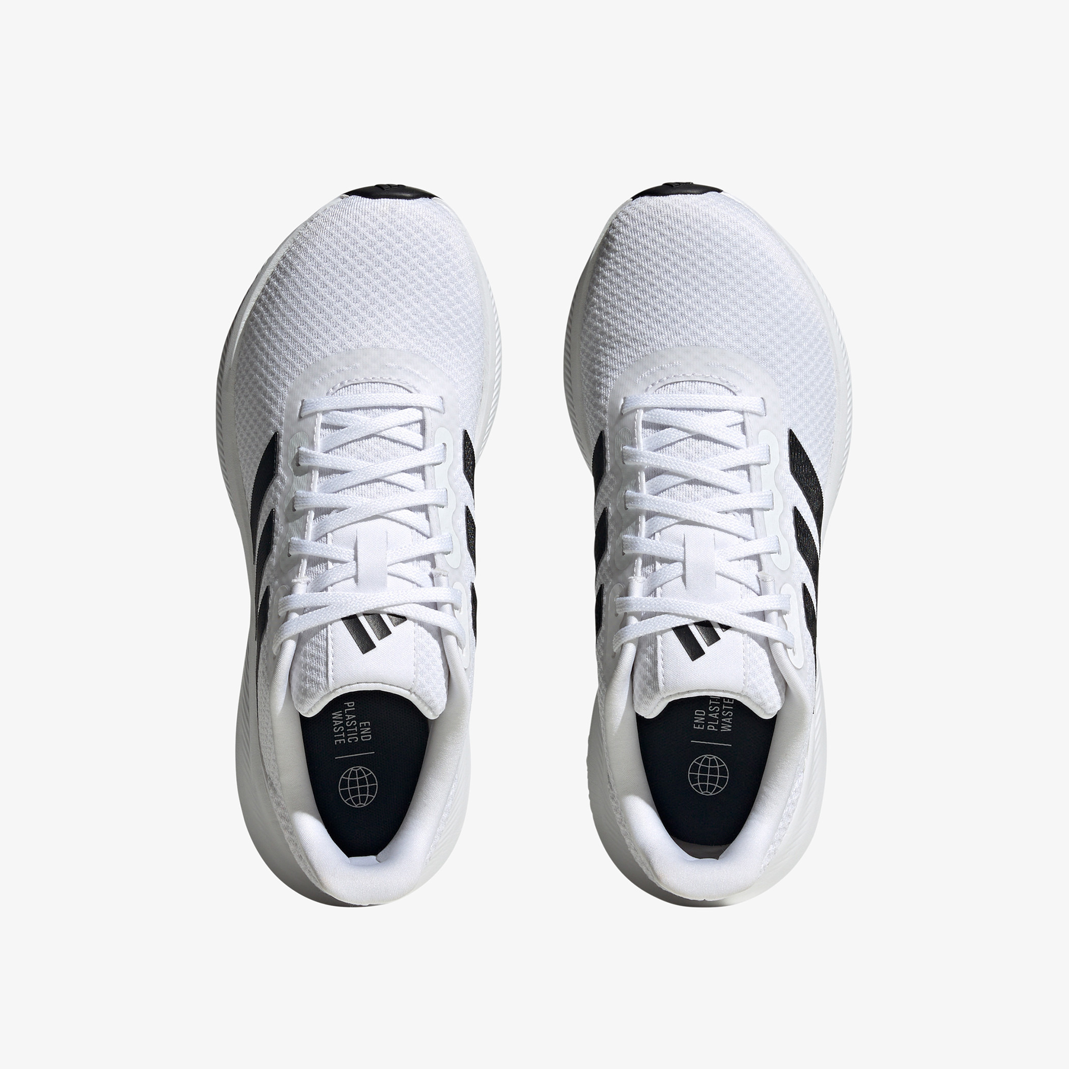 Adidas white running sports hot sale shoes