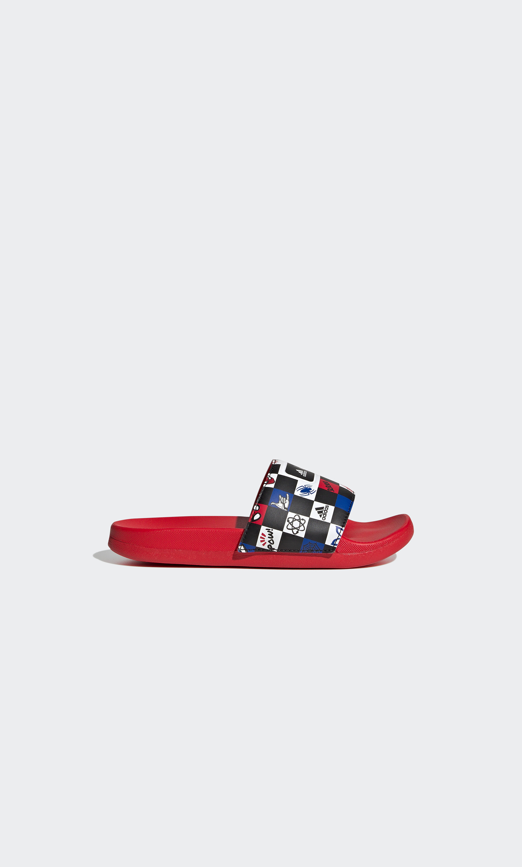 Adidas Adilette Comfort Spiderman Kids Slides HP7758-boys-shoes-flipflopsandslides-image-2