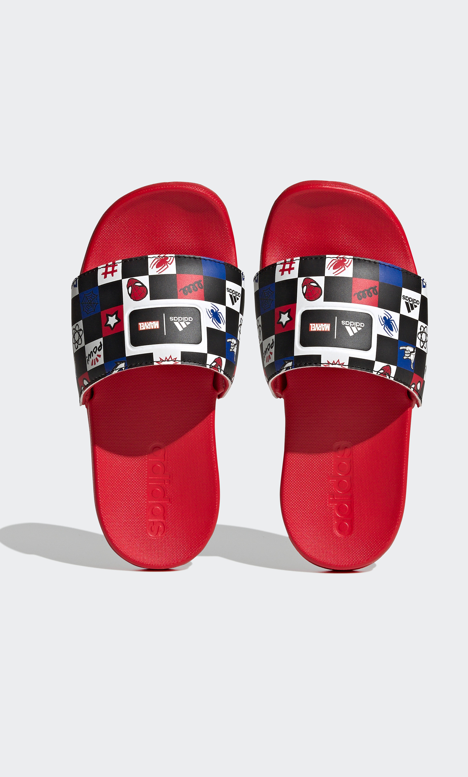Adidas Adilette Comfort Spiderman Kids Slides HP7758-boys-shoes-flipflopsandslides-image-4