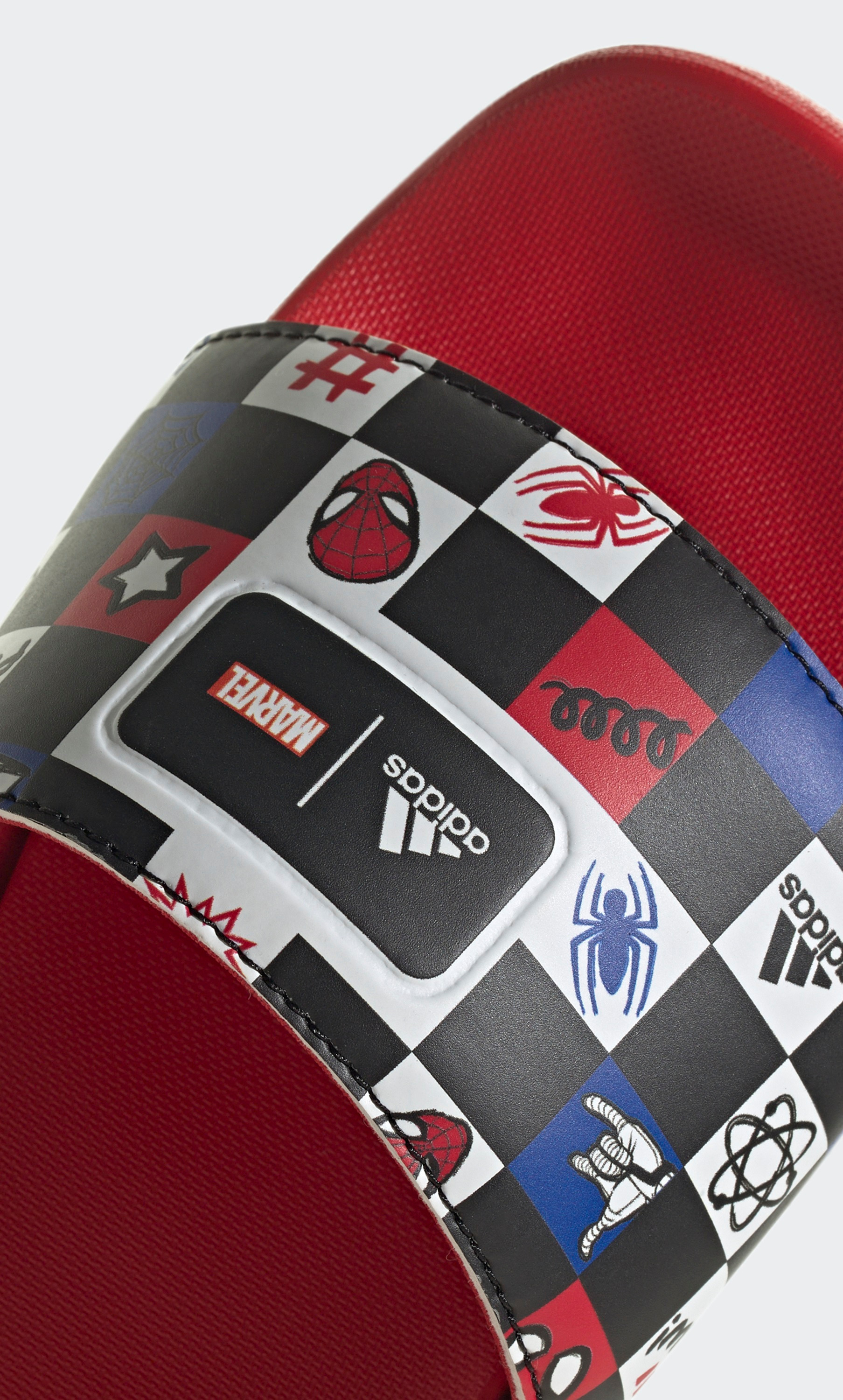 Adidas Adilette Comfort Spiderman Kids Slides HP7758-boys-shoes-flipflopsandslides-image-6