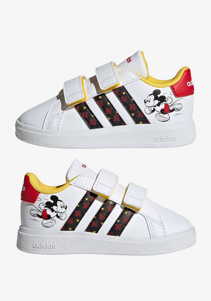 Adidas Infant Grand Court Mickey Tennis Shoes - HP7759-Girl%27s Sneakers-image-0