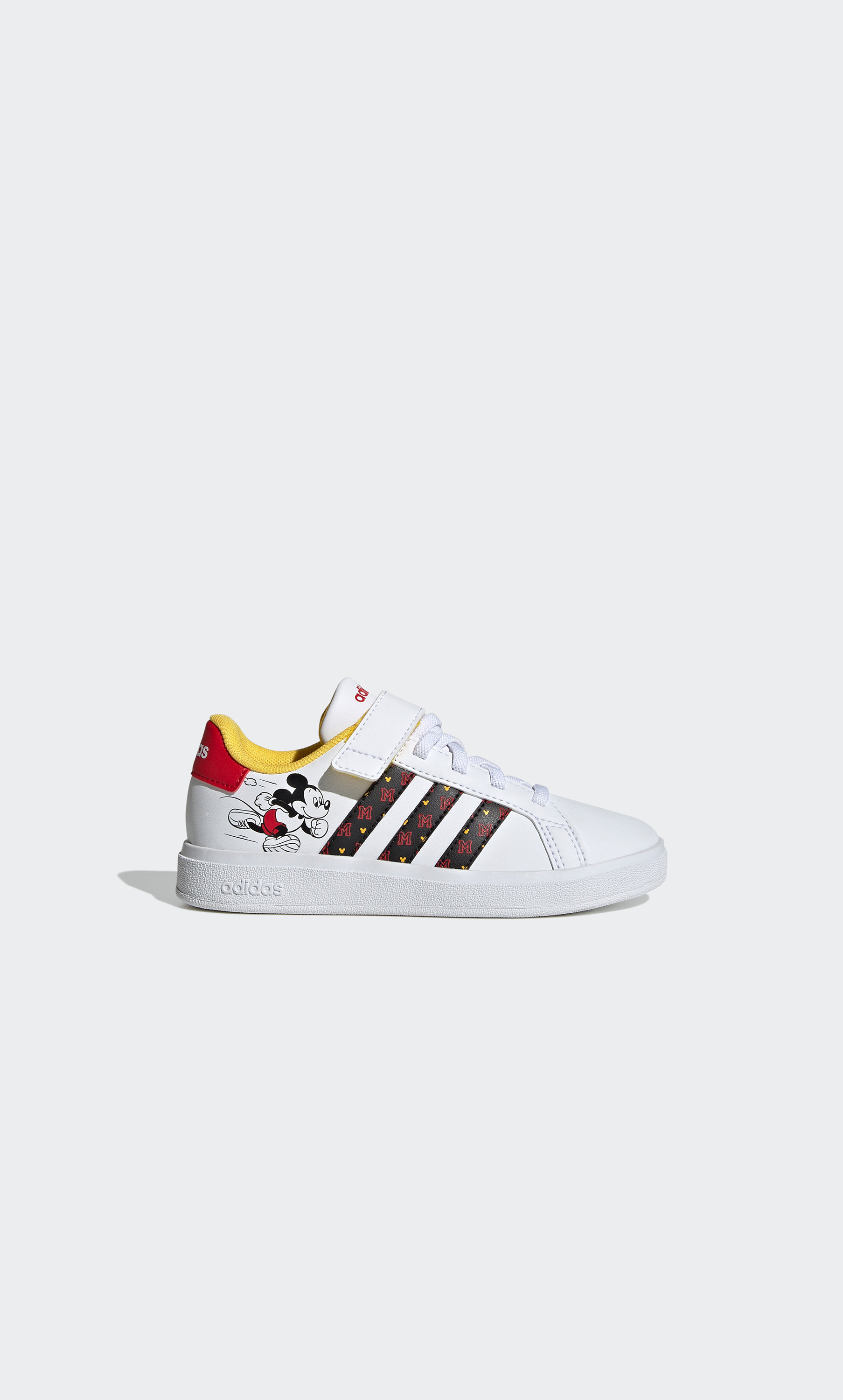 HP7760 حذاء تنس جراند كورت ميكي للاطفال  من اديداس-sports-boys-shoes-image-2