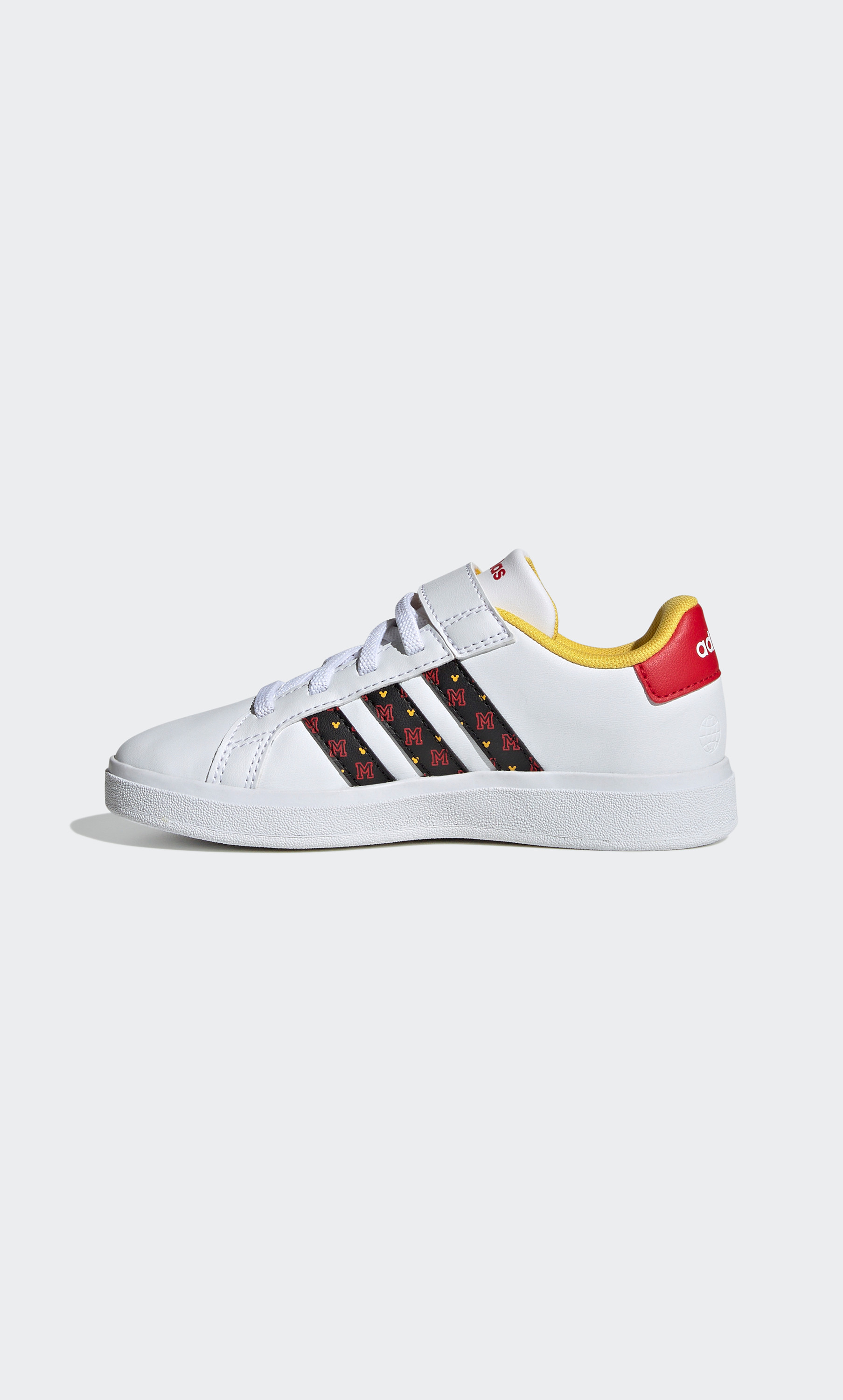 HP7760 حذاء تنس جراند كورت ميكي للاطفال  من اديداس-sports-boys-shoes-image-3