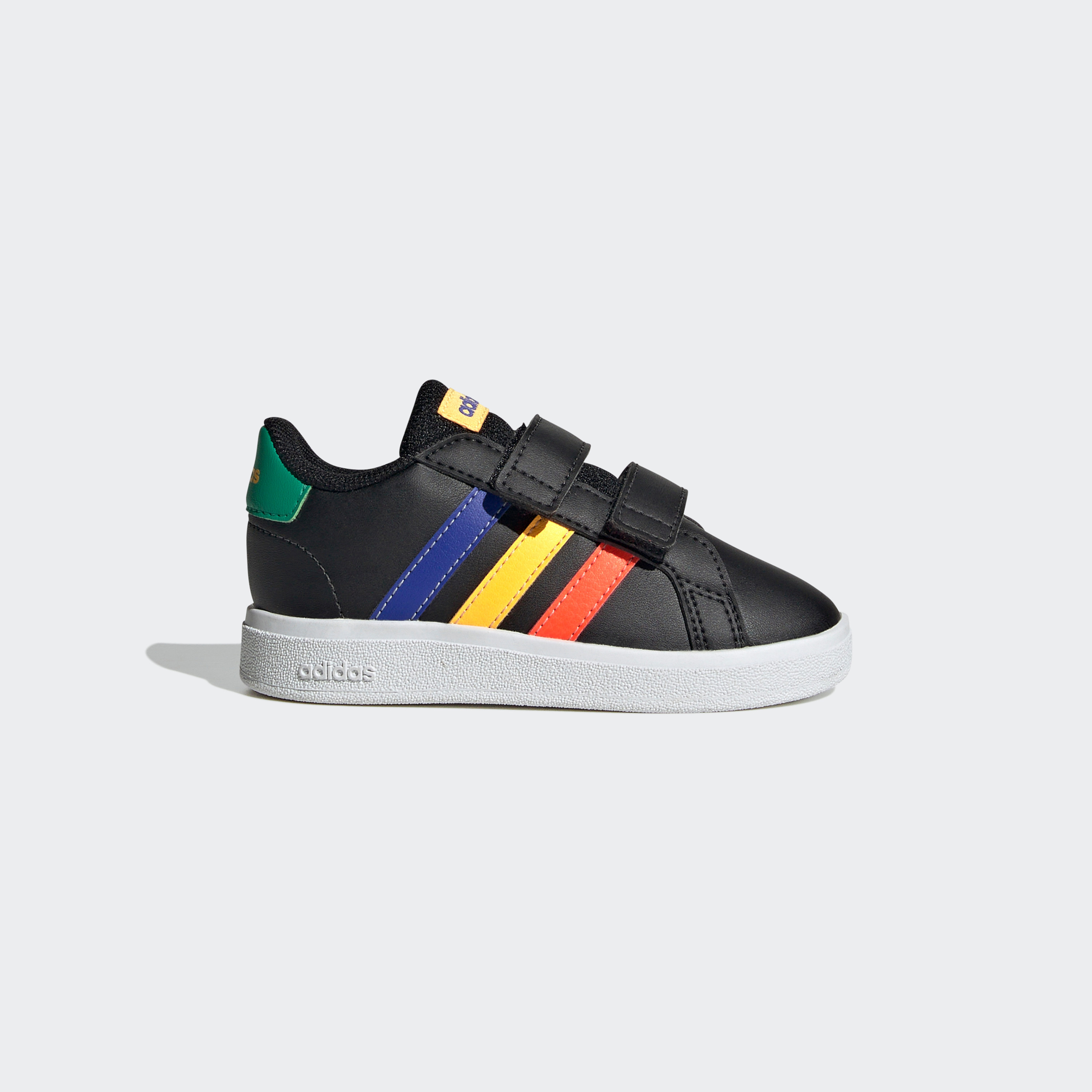 حذاء رياضي للأطفال جراند كورت لايف ستايل مزود بخطاف وحلقة من اديداس | او اي-sports-boys-shoes-image-2