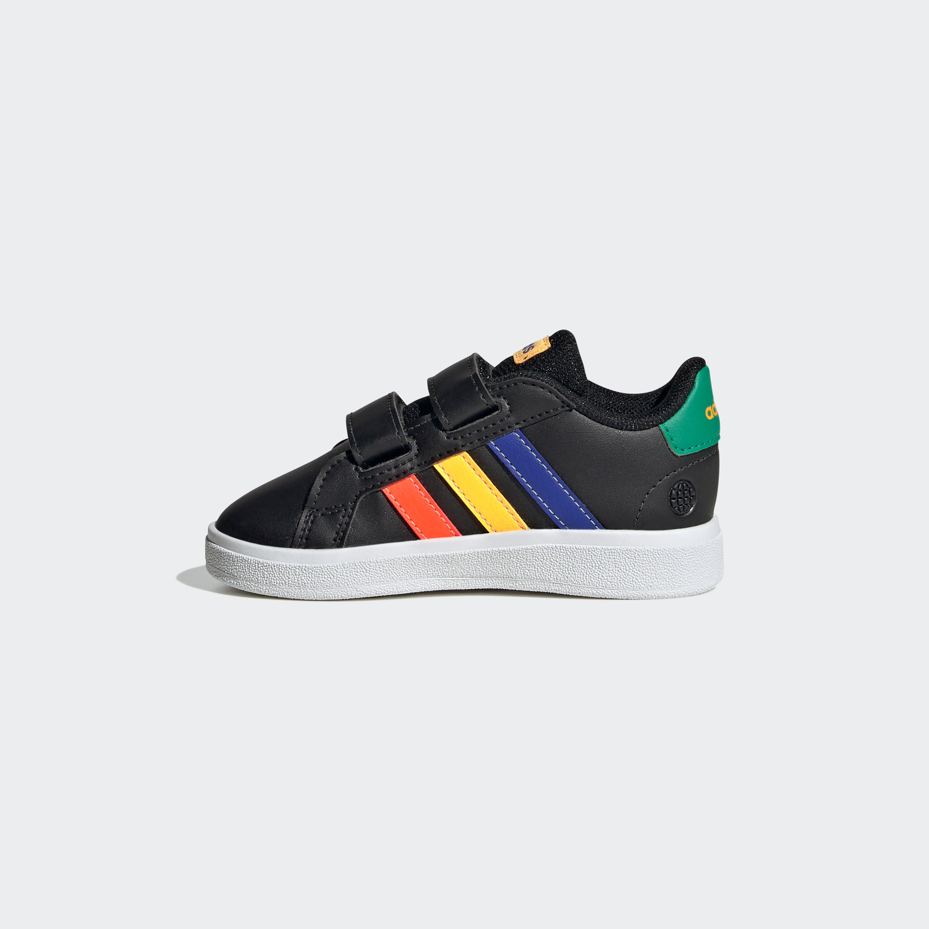 حذاء رياضي للأطفال جراند كورت لايف ستايل مزود بخطاف وحلقة من اديداس | او اي-sports-boys-shoes-image-3