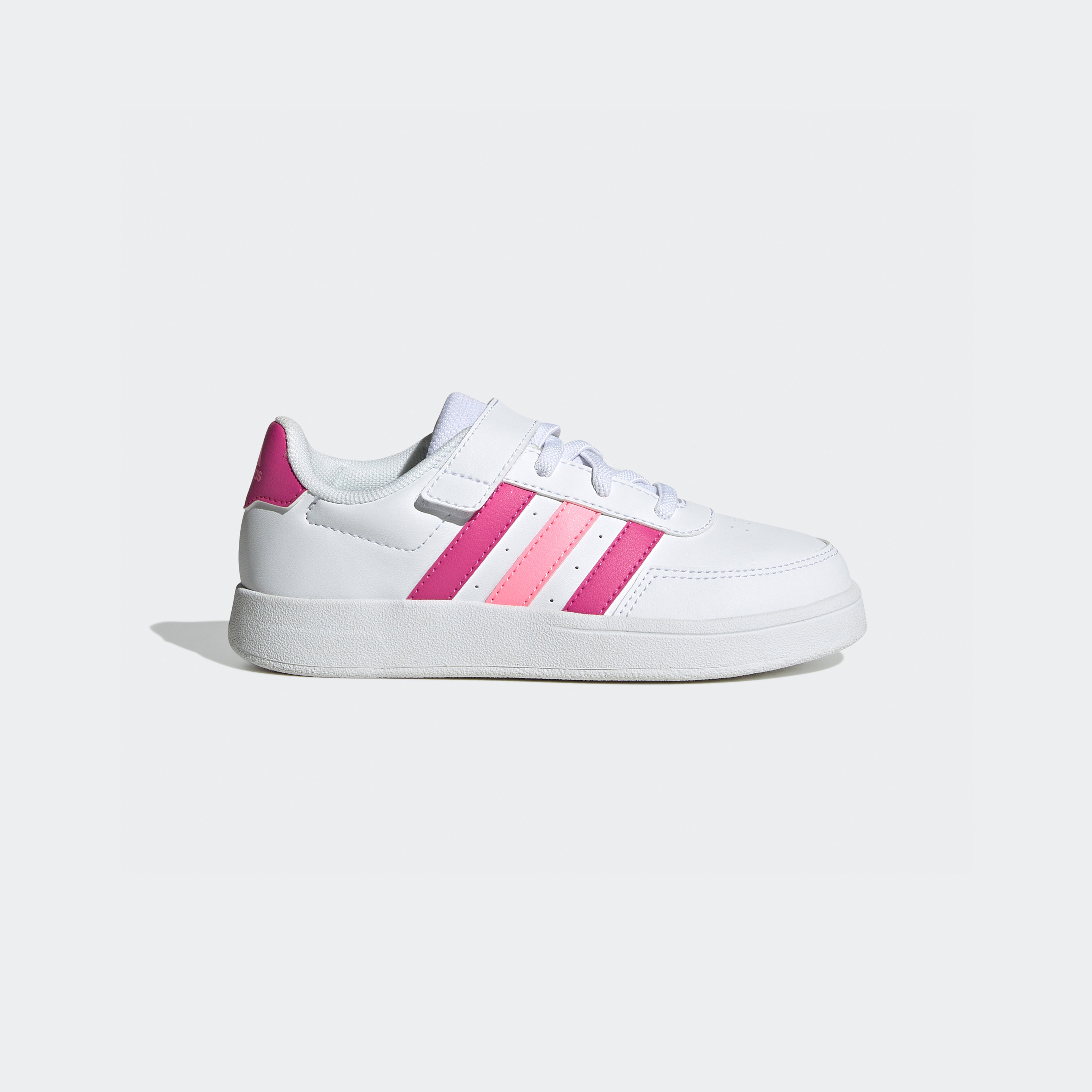 adidas Kids Breaknet Lifestyle Court Elastic Lace and Top Strap Shoes HP8966|OE-girls-shoes-sneakers-image-2