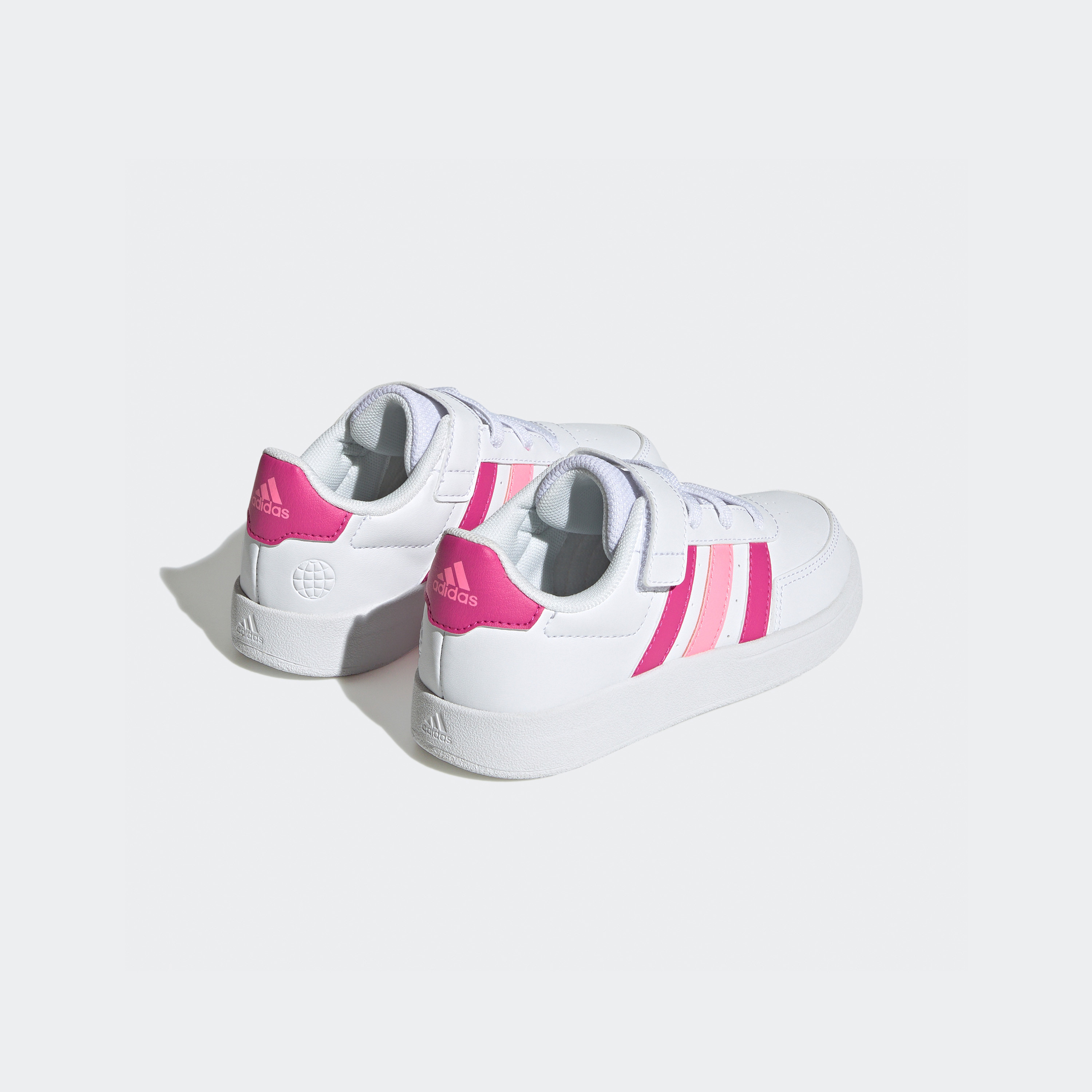 أديداس - حذاء بريكنت لايف ستايل كورت برباط وشريط علوي HP8966-girls-shoes-sneakers-image-6