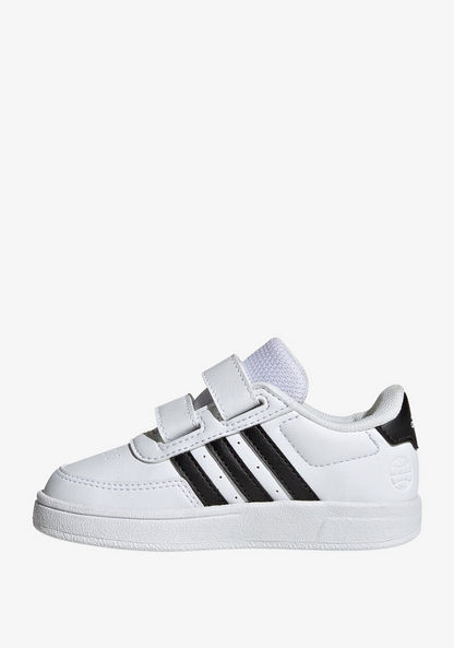 Adidas Infant Tennis Shoes with Hook and Loop Closure - HP8970-Girl%27s Sneakers-image-3