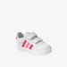 Adidas Infant Tennis Shoes with Hook and Loop Closure - HP8973-Girl%27s Sports Shoes-thumbnail-0