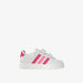 Adidas Infant Tennis Shoes with Hook and Loop Closure - HP8973-Girl%27s Sports Shoes-thumbnail-1