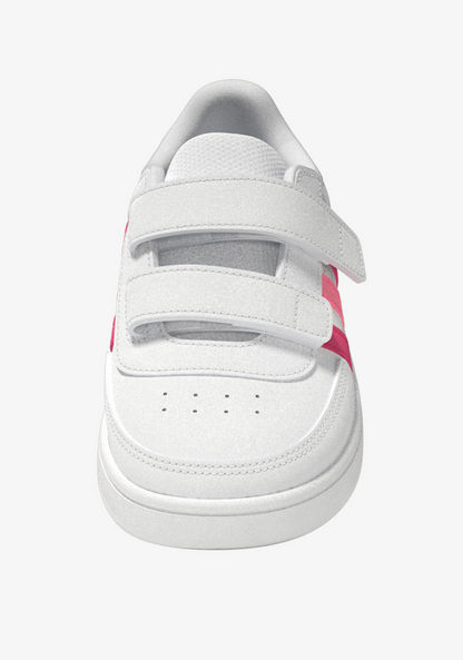 Adidas Infant Tennis Shoes with Hook and Loop Closure - HP8973-Girl%27s Sports Shoes-image-4