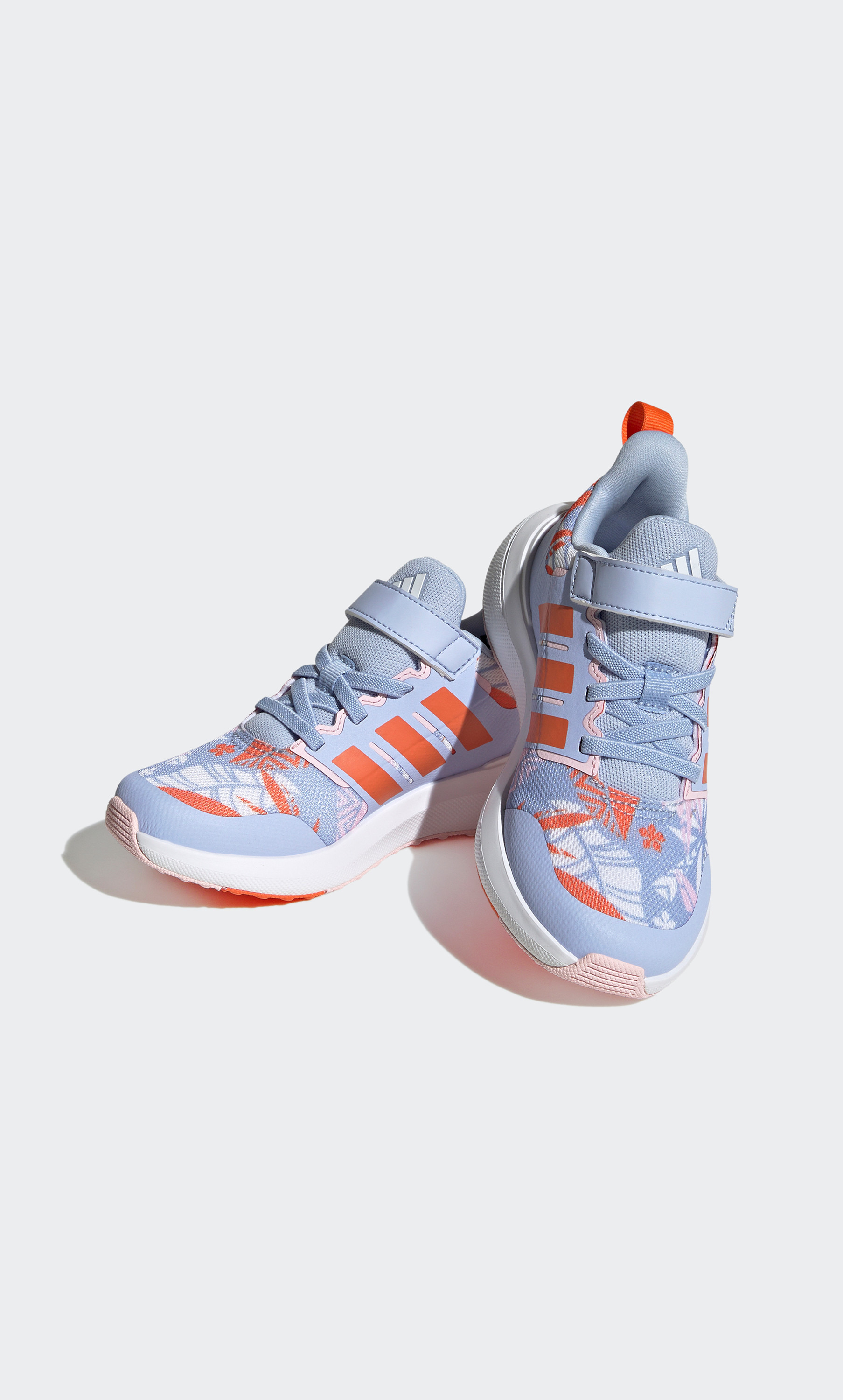 adidas Girls Fortarun 2.0 Moana Hook & Loop Running Shoes-girls-shoes-sneakers-image-1