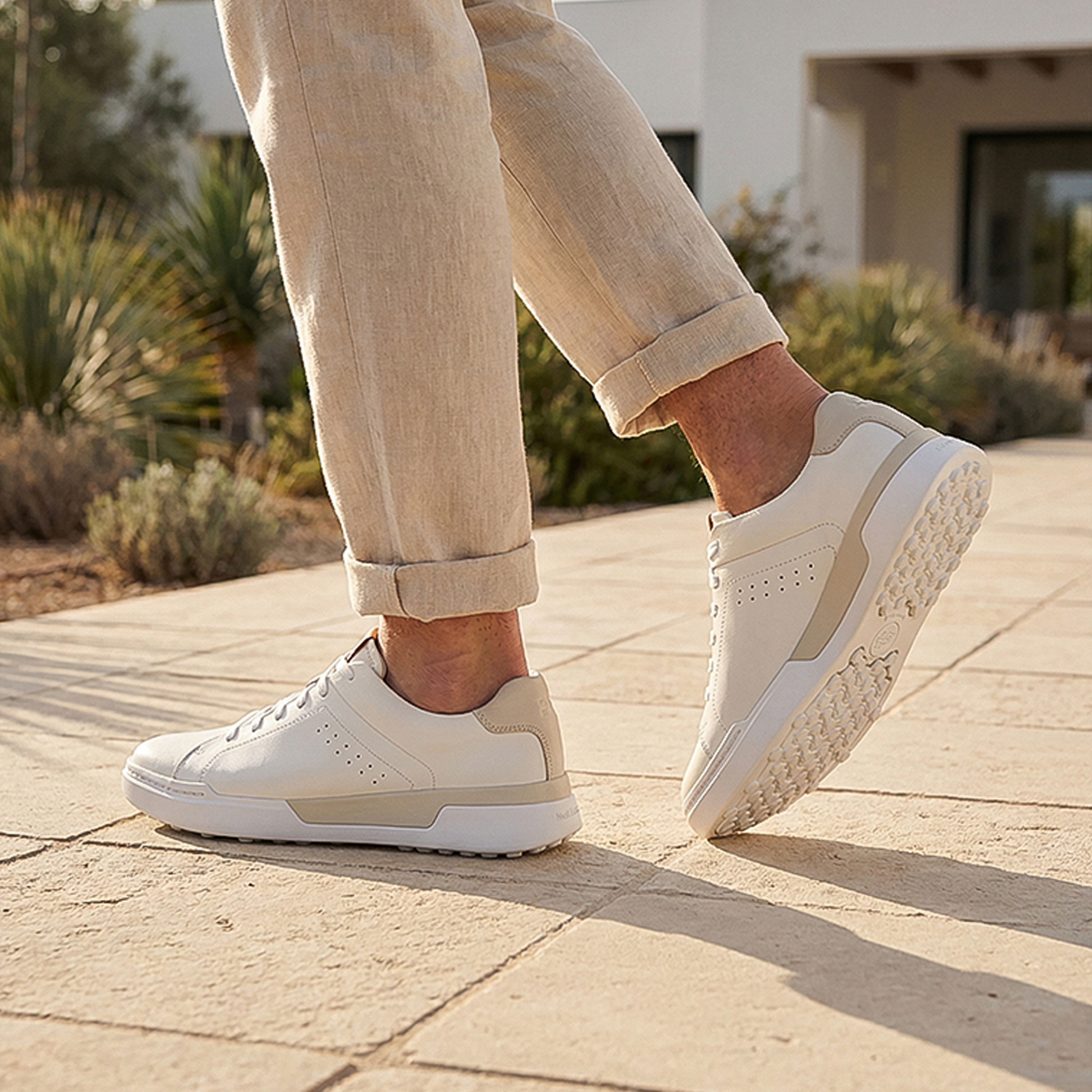 Hush Puppies Men's Lace-Up Bounce PT Low Ankle Sneakers | HPM10868-men-shoes-sneakers-image-2