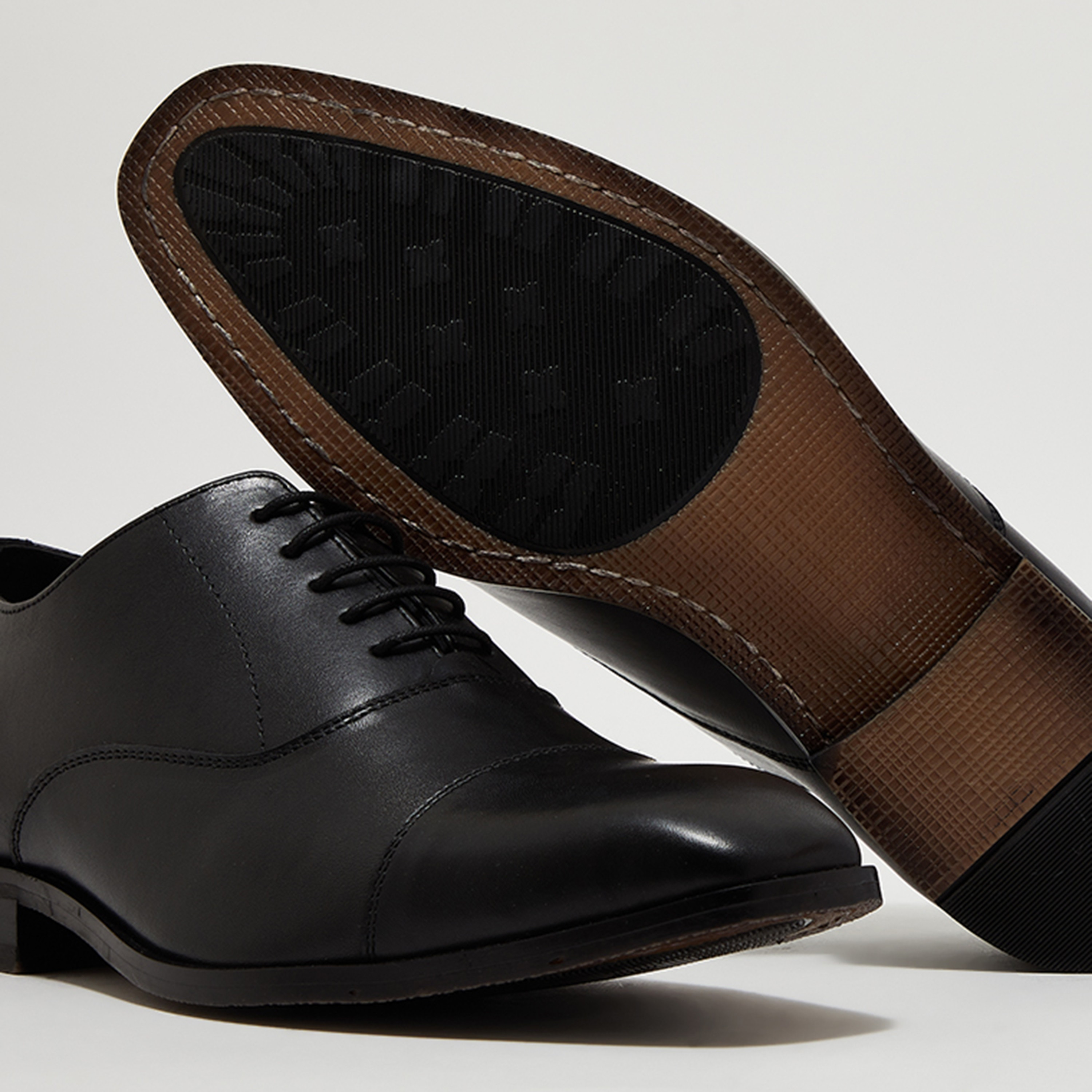  HPM8365-011 | حذاء هاش بابيز ذو أكسفورد فورمال برباط للرجال-men-shoes-formalshoes-image-4
