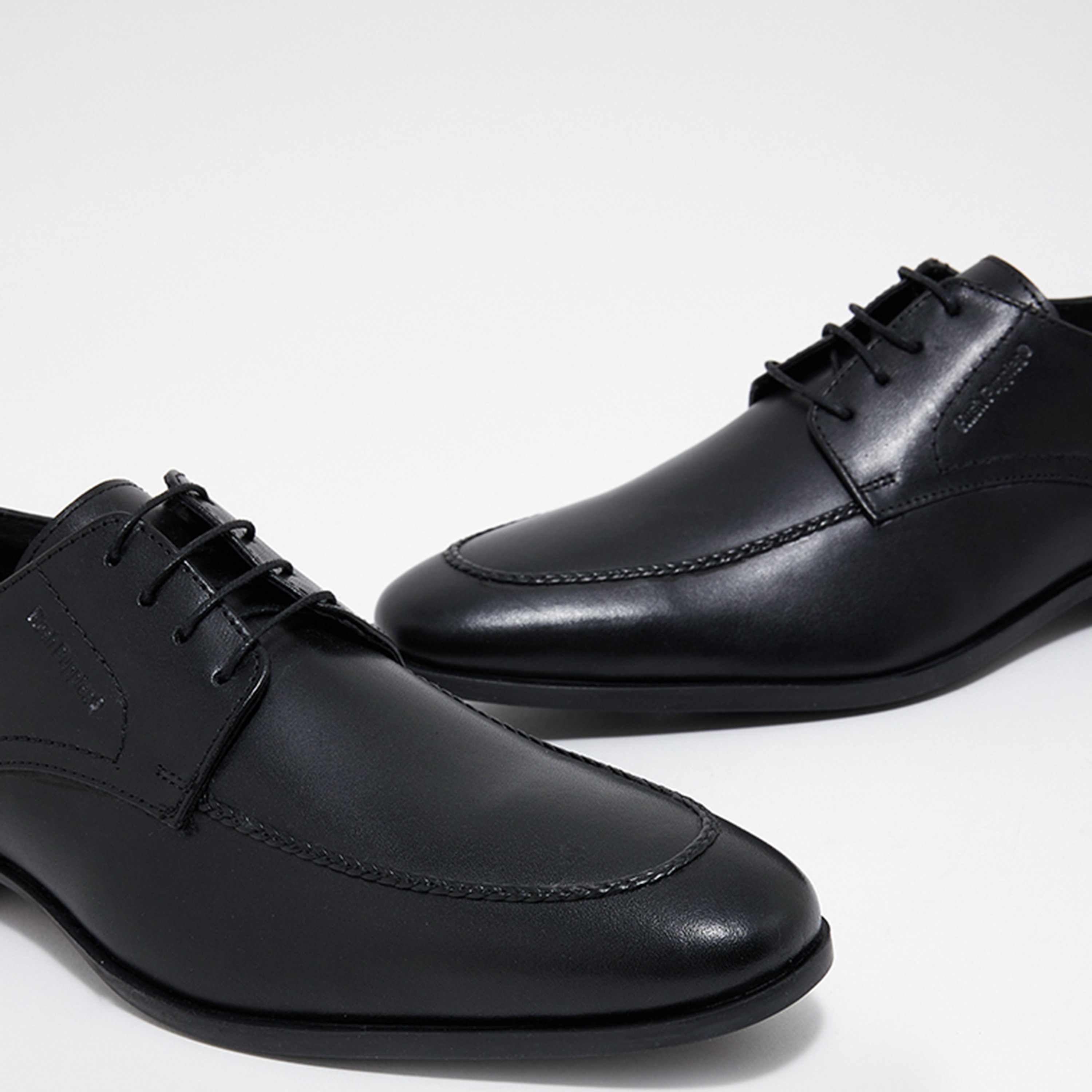  HPM9572-001 | حذاء هاش بابيز ذو أكسفورد فورمال برباط للرجال-men-shoes-formalshoes-image-4