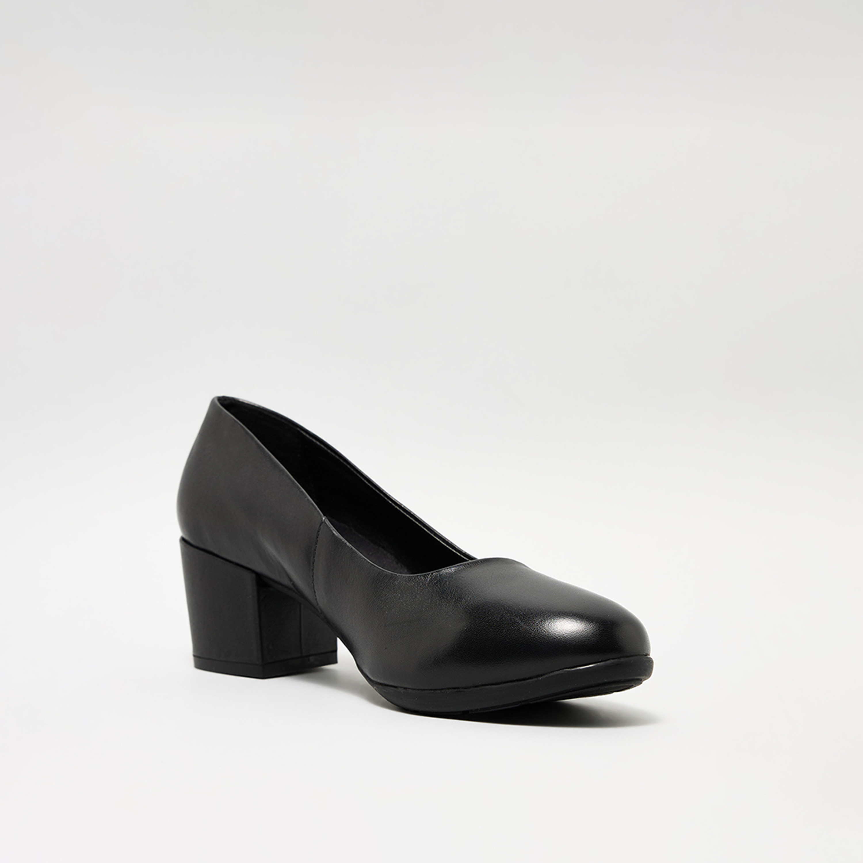 Hush Puppies Women's Slip-On Block Heels Pumps | HPW-10101-women-shoes-heels-image-1