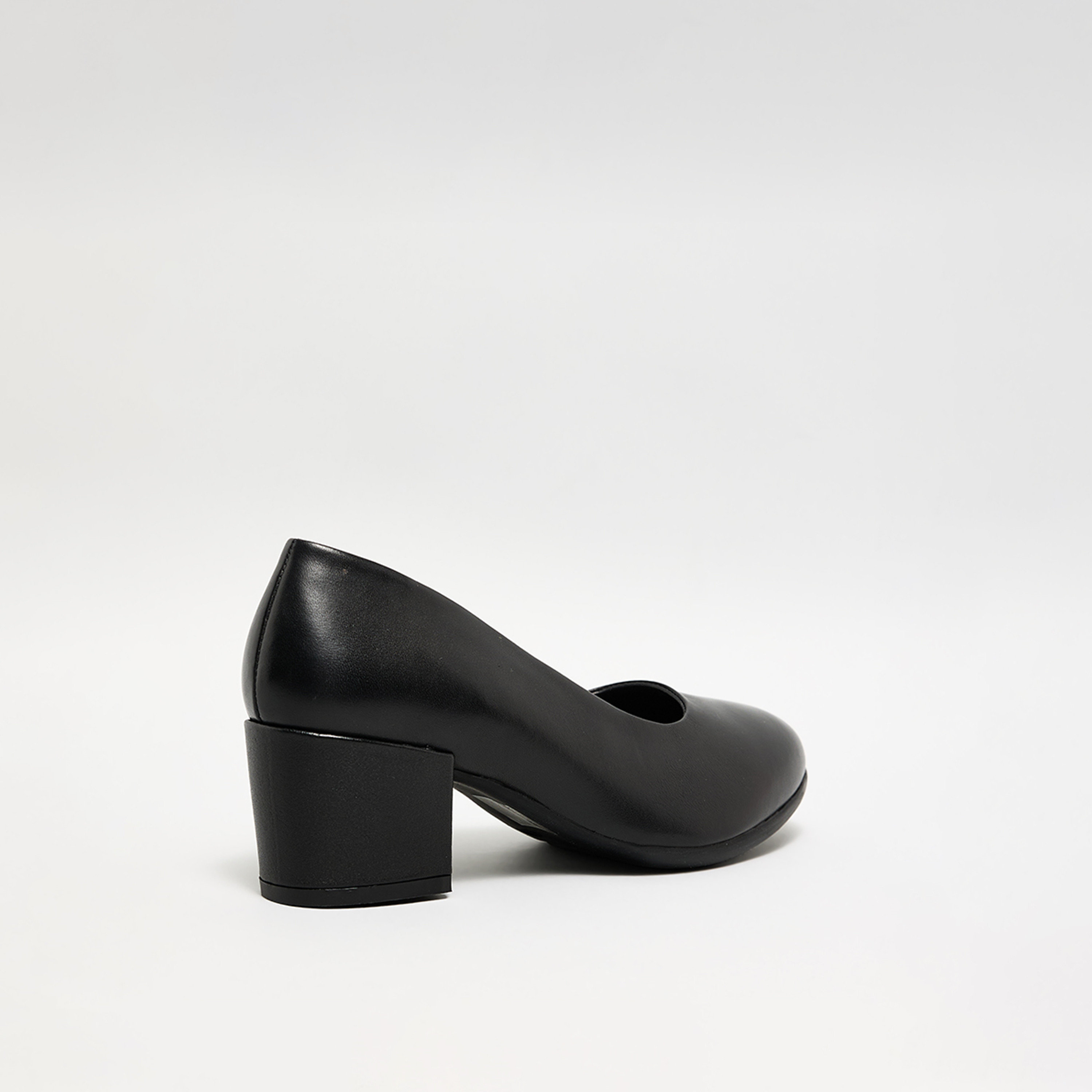 Hush Puppies Women's Slip-On Block Heels Pumps | HPW-10101-women-shoes-heels-image-4
