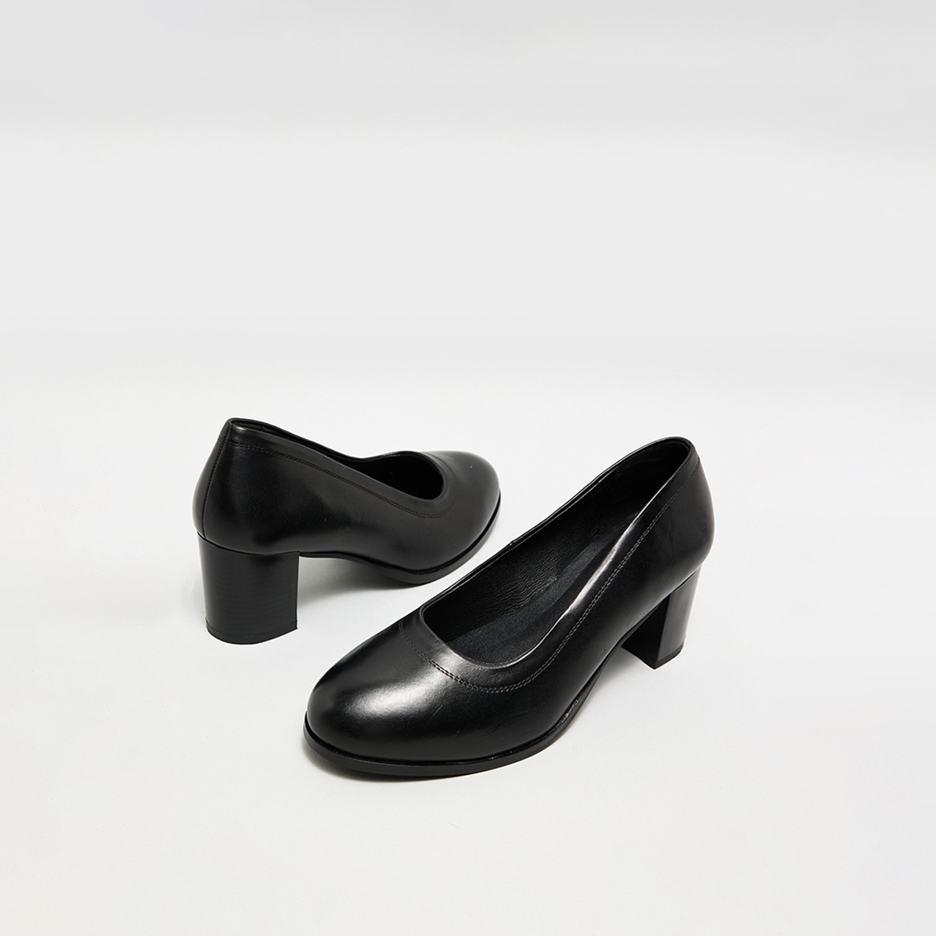 Hush Puppies Women's Slip-On Block Heels Pumps | HPW-20001-women-shoes-heels-image-5