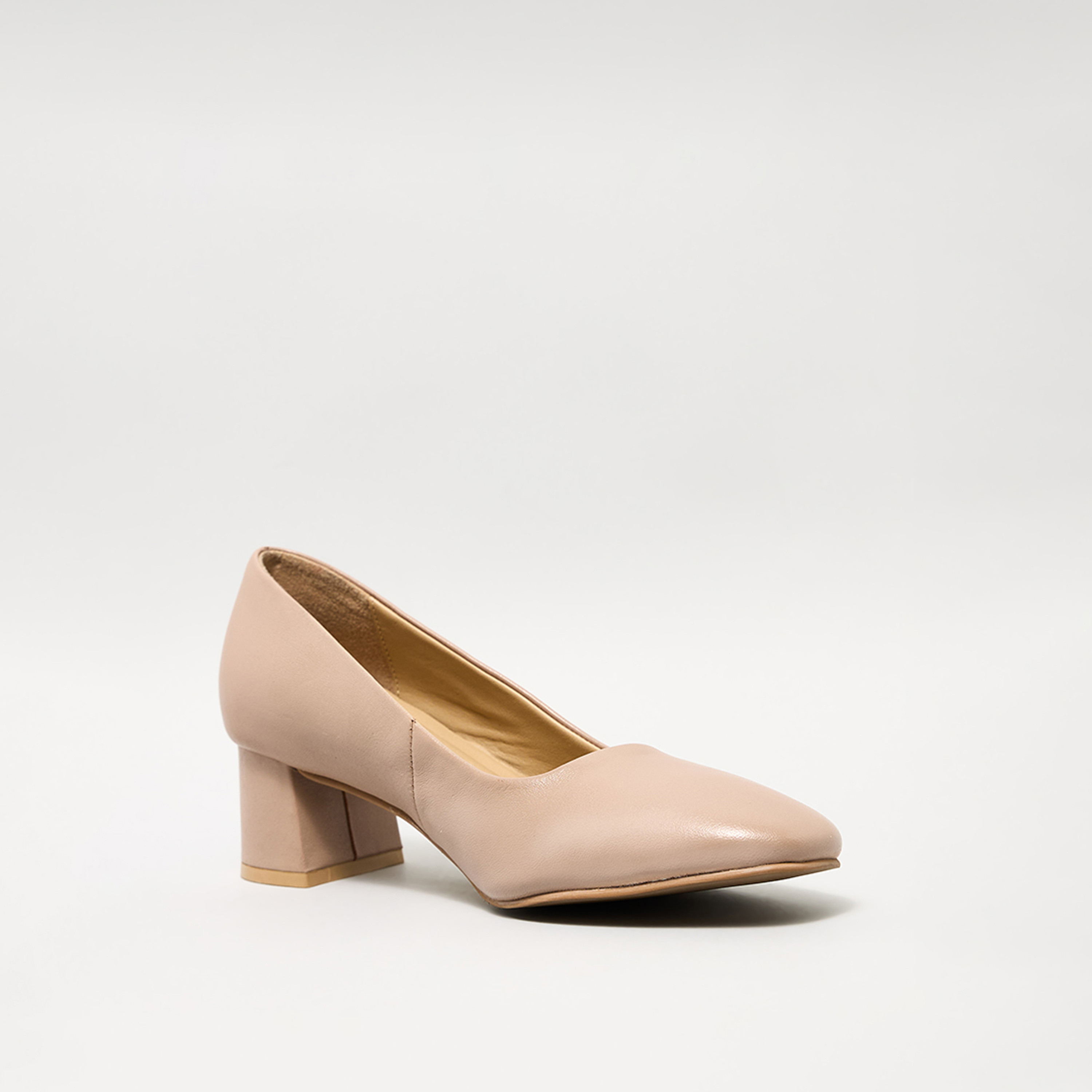 Hush Puppies Women's Slip-On Block Heels Pumps | HPW-23002-women-shoes-heels-image-1