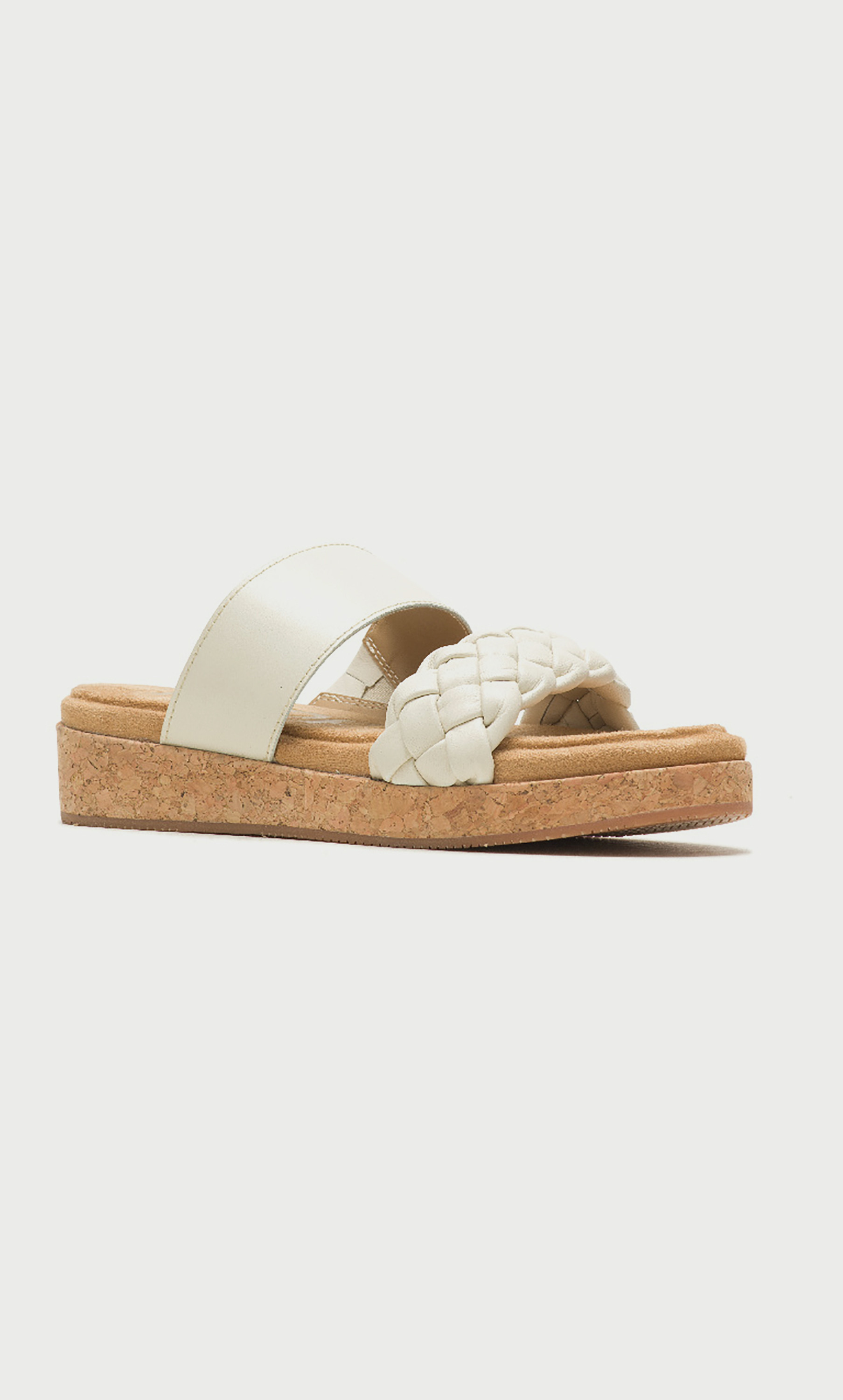 Flat on sale slide sandals