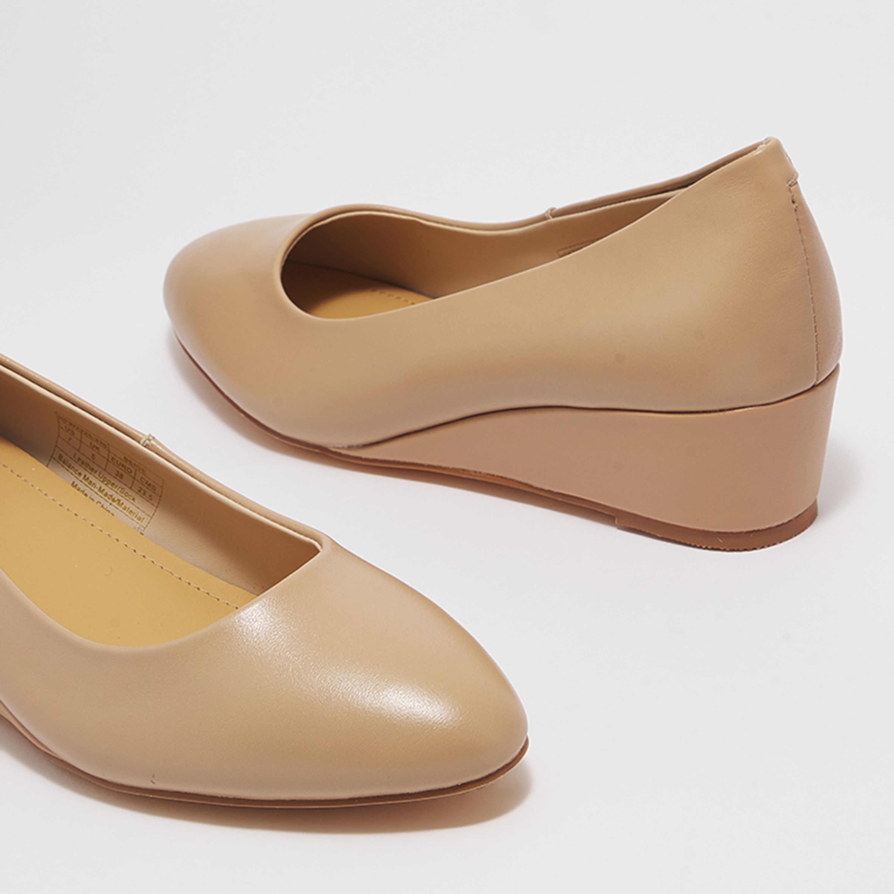 Hush Puppies Women's Pointed Toe Wedge Heel Pumps | HPW2225-236-women-shoes-heels-image-3