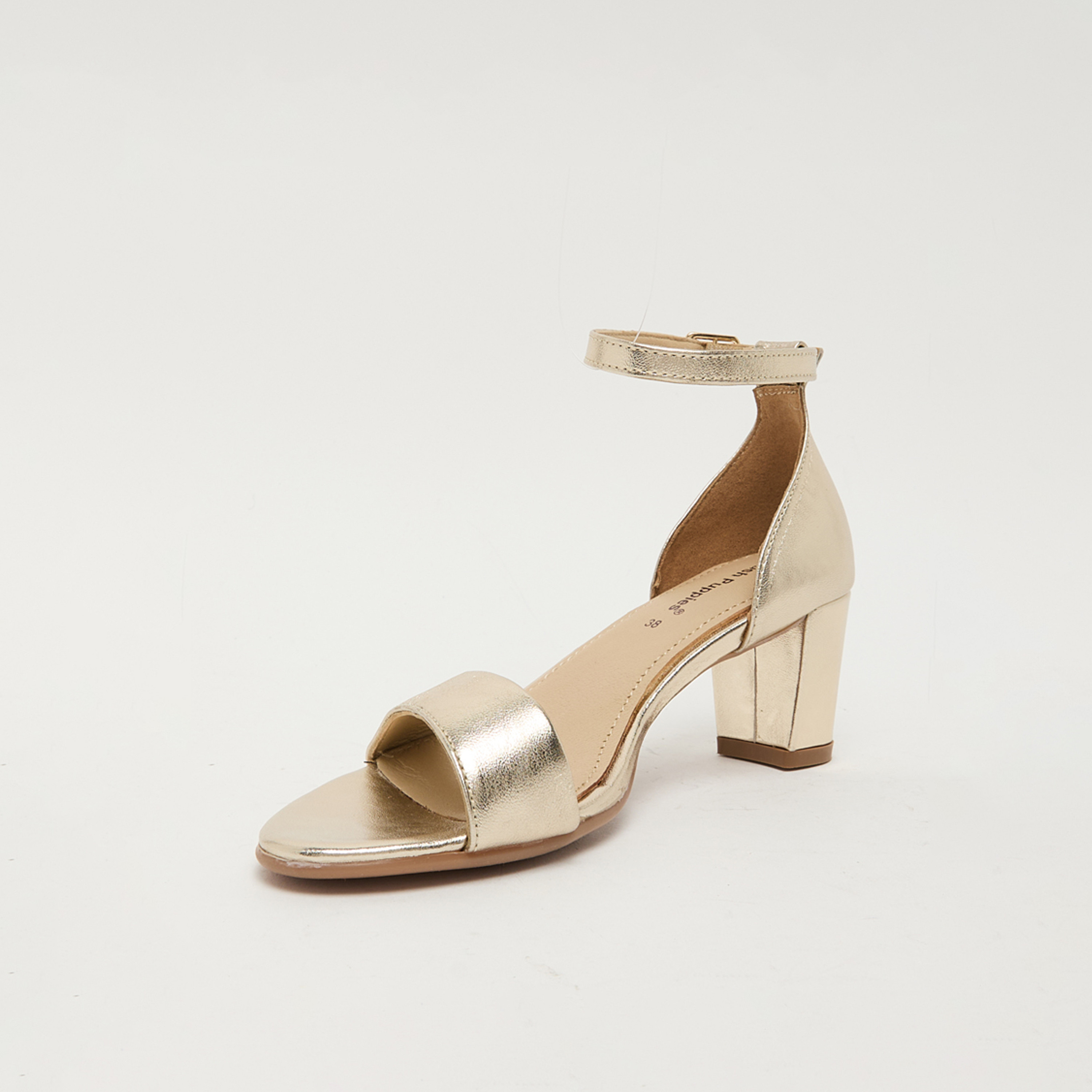 Hush Puppies Women's Buckle Strap Block Heels | HPW80725-women-shoes-sandals-heeled-image-4