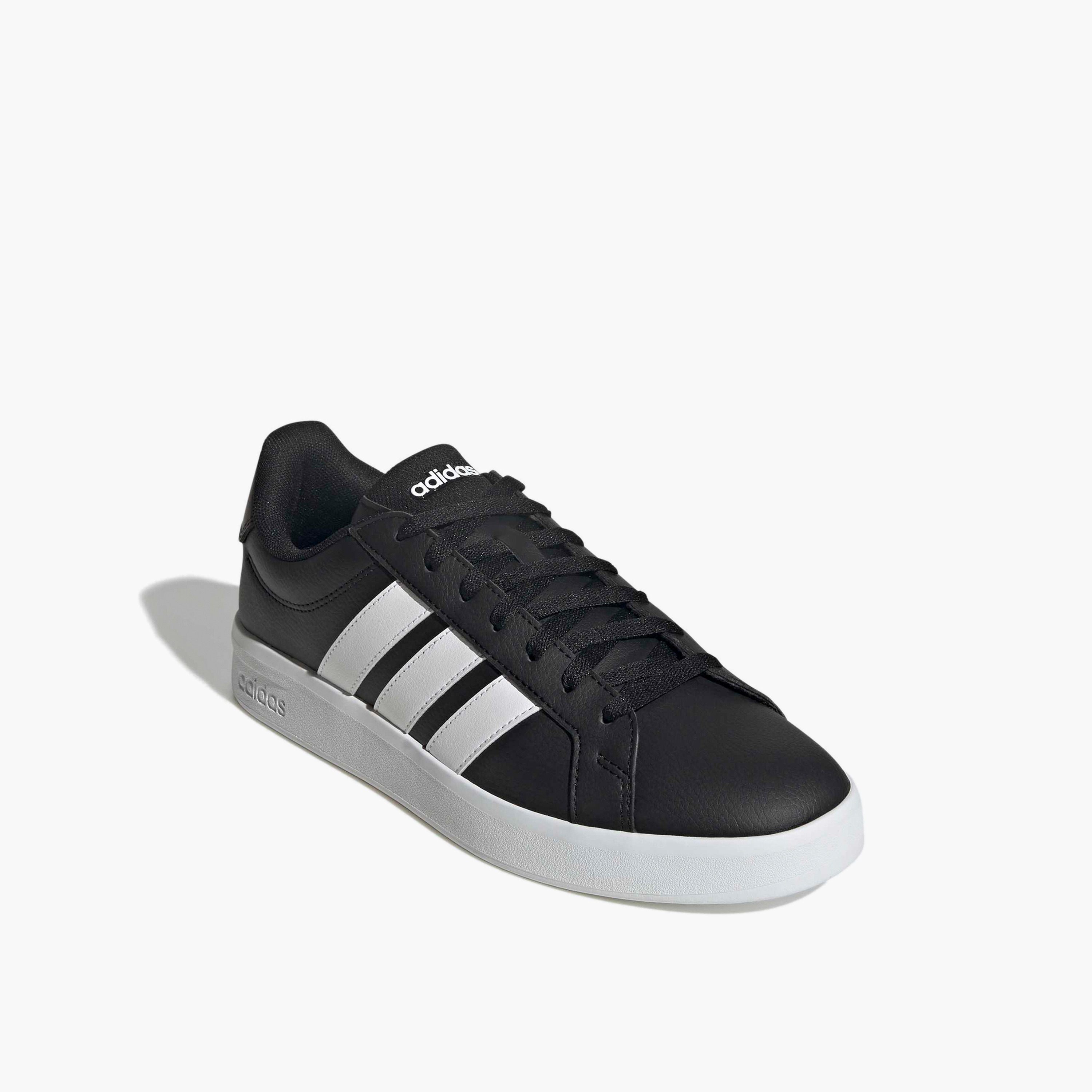Adidas Men Grand Court Base 3.0 Lace-Up Sneakers-sports-men-shoes-image-1