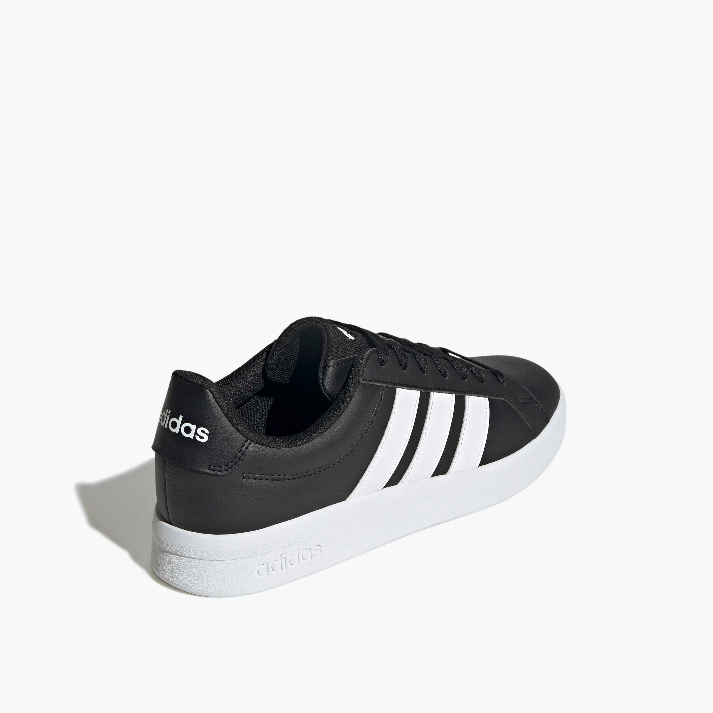 Adidas Men Grand Court Base 3.0 Lace-Up Sneakers-sports-men-shoes-image-5