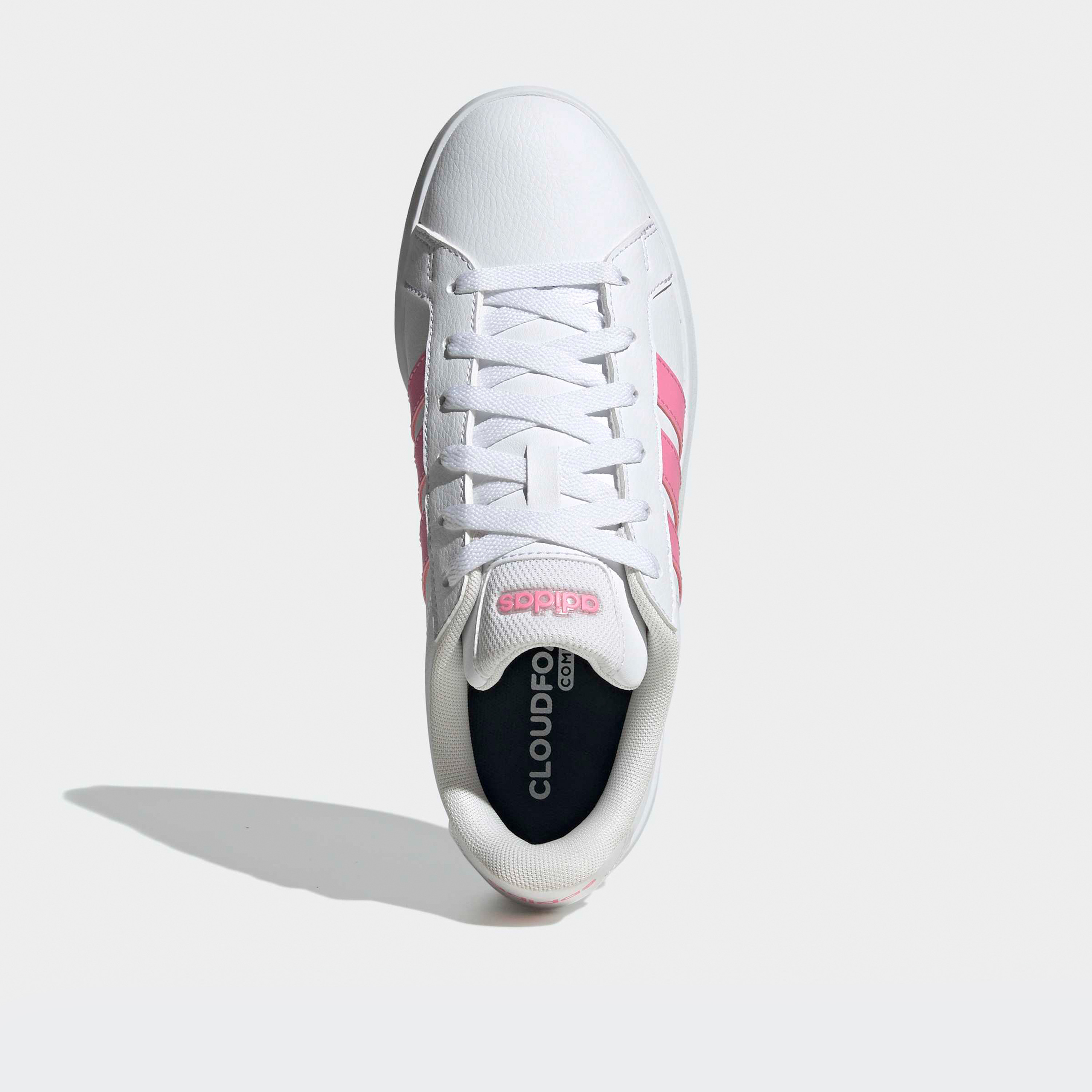 Adidas Women Grand Court Base 3.0 Lace-Up Ankle Sneakers-sports-women-shoes-image-4