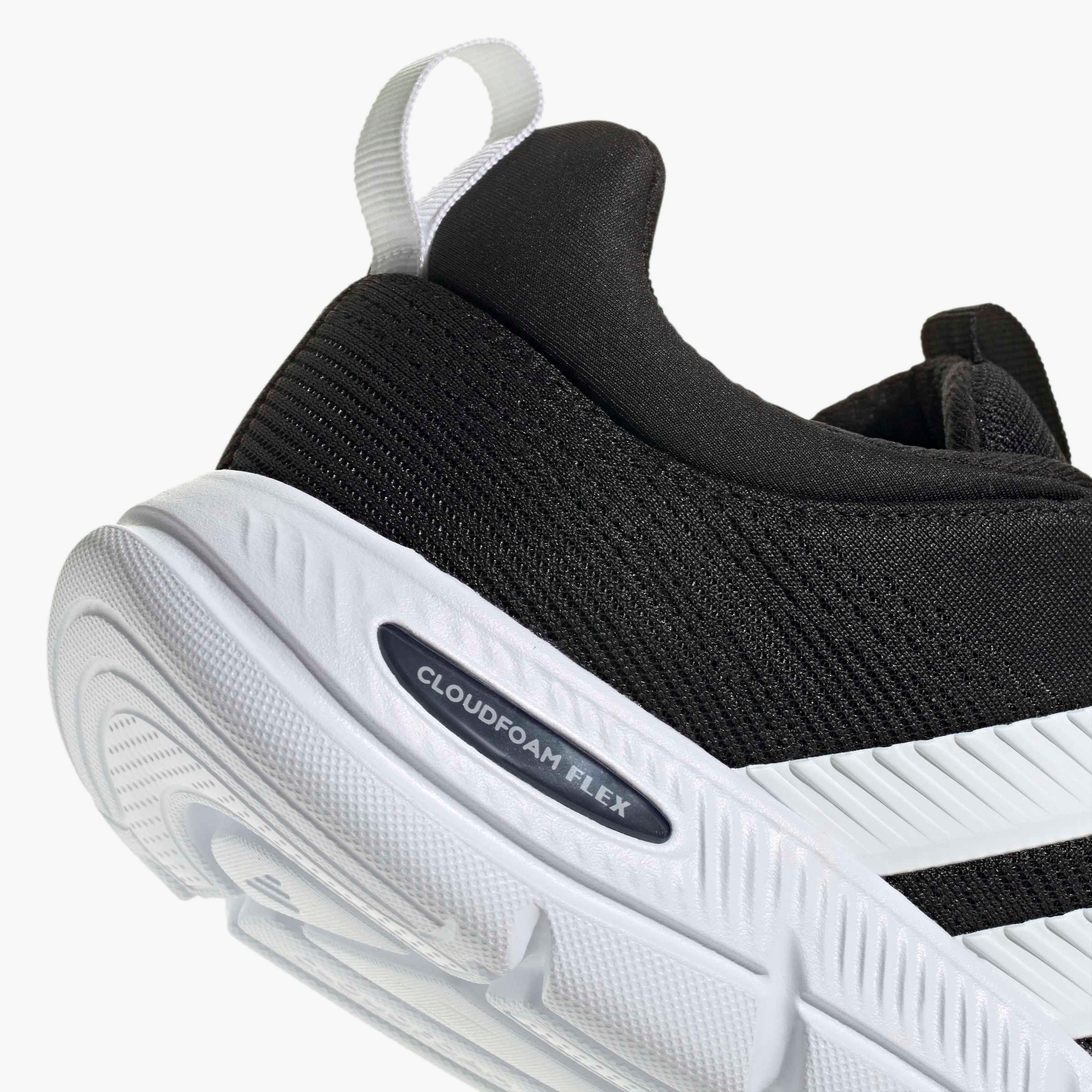 Adidas Men Cloudfoam Flex - Elastic Laces Slip-On Sneakers-sports-men-shoes-image-8