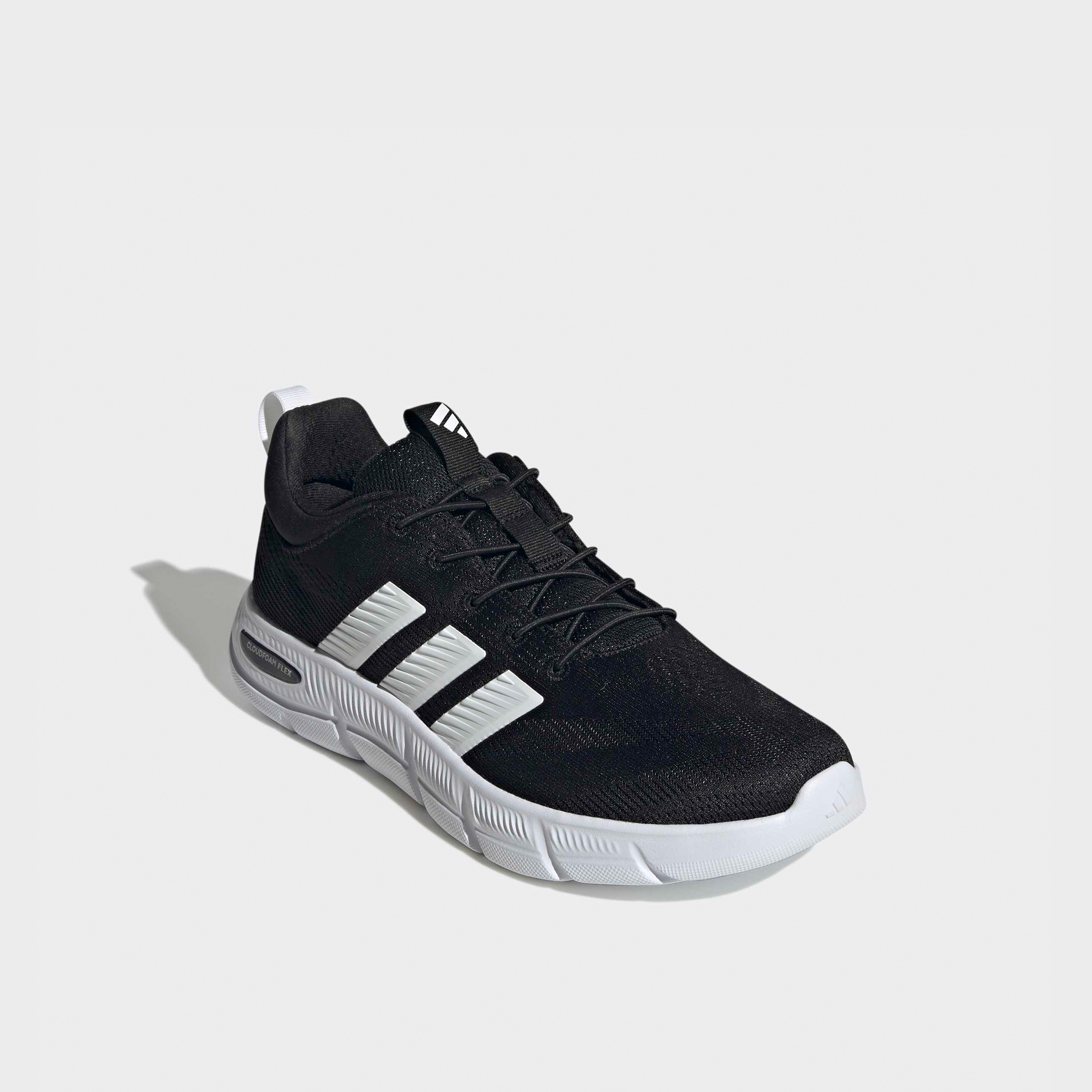 Adidas Men Cloudfoam Flex Slip-On Ankle Sneakers-men-shoes-sneakers-image-1