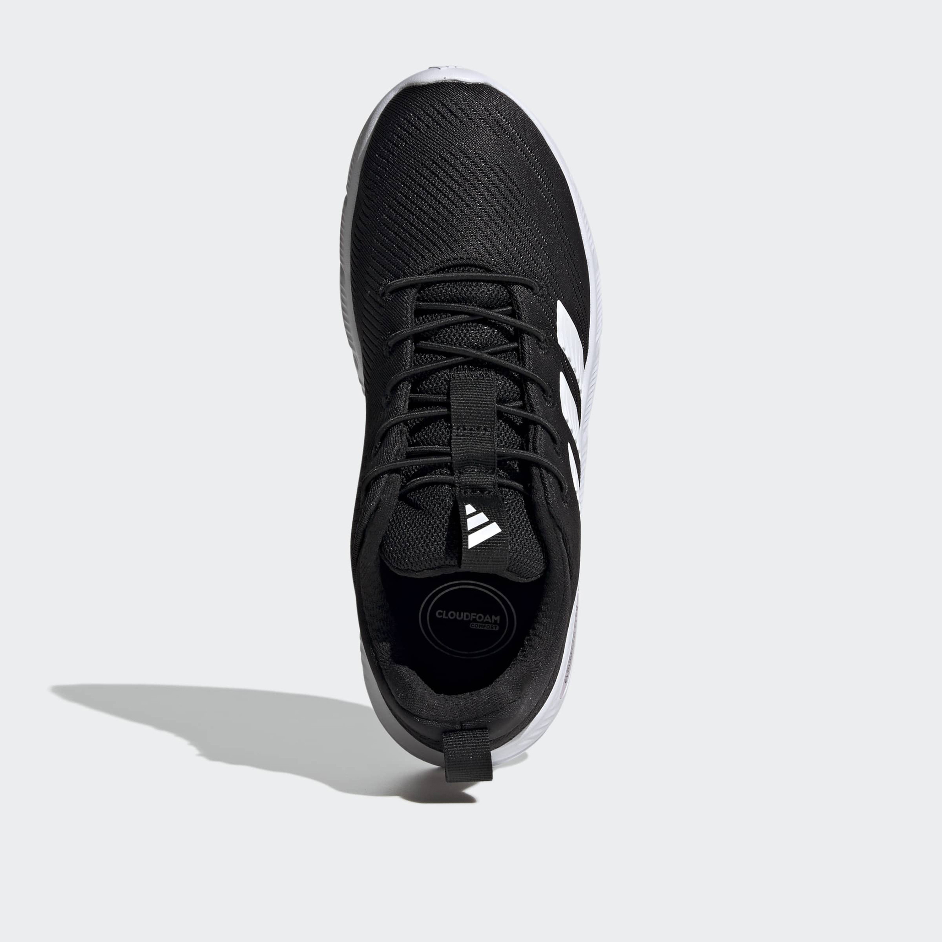 Adidas Women Cloudfoam Flex Elastic Laces Slip-On Ankle Sneakers-women-shoes-sneakers-image-3