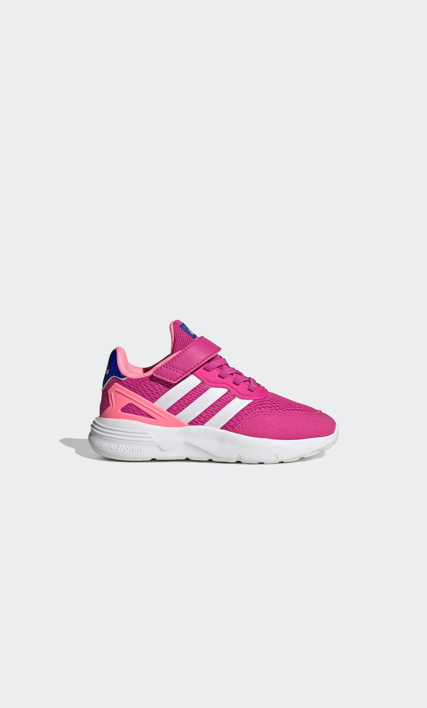 adidas Girls Nebzed Hook & Loop Running Shoes-girls-shoes-sneakers-image-2
