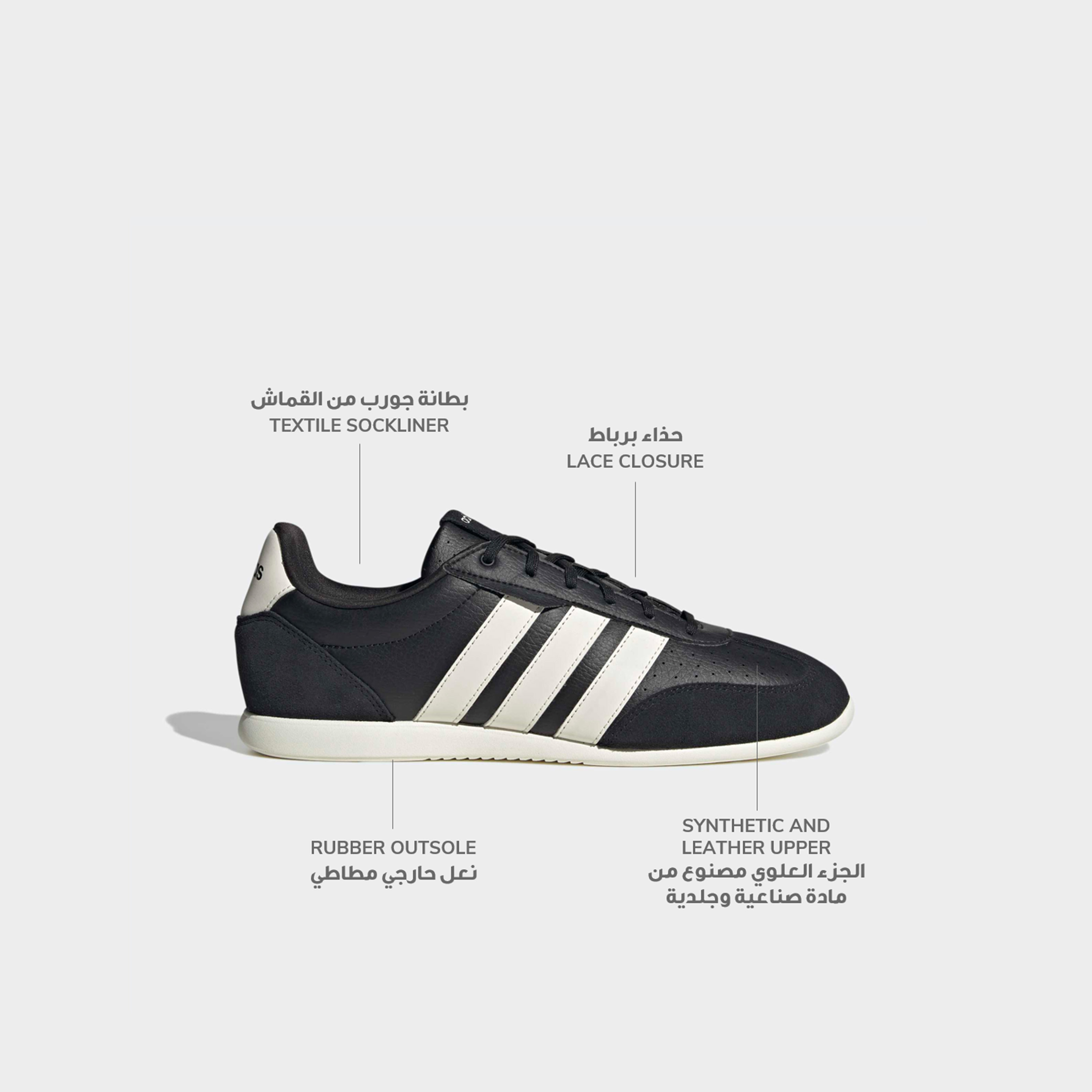 Adidas Men Barreda Lo Lace-Up Ankle Sneakers-sports-men-shoes-image-2