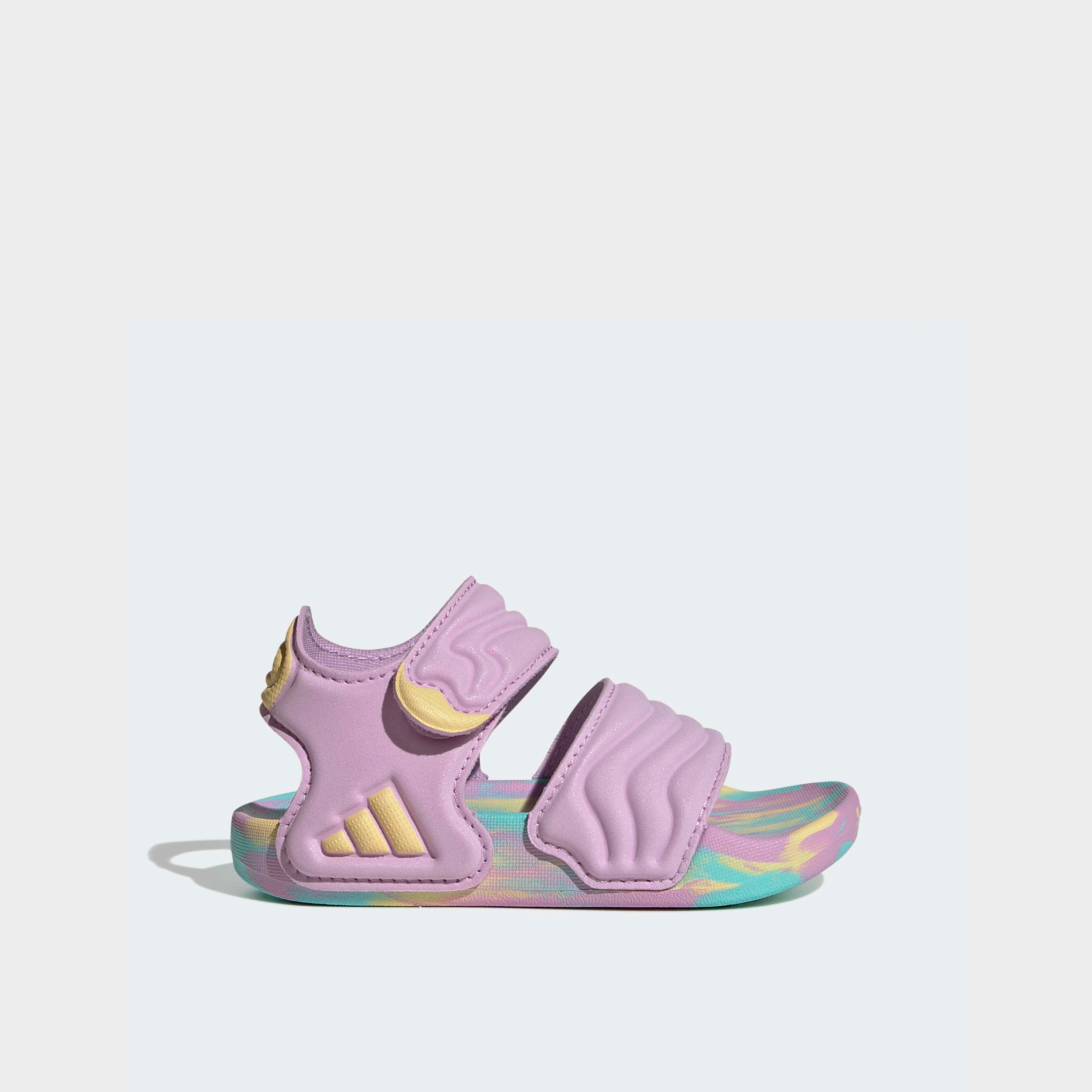 Adidas Adilette Sandals with Hook and Loop Closure-baby-girls-shoes-sandals-image-2