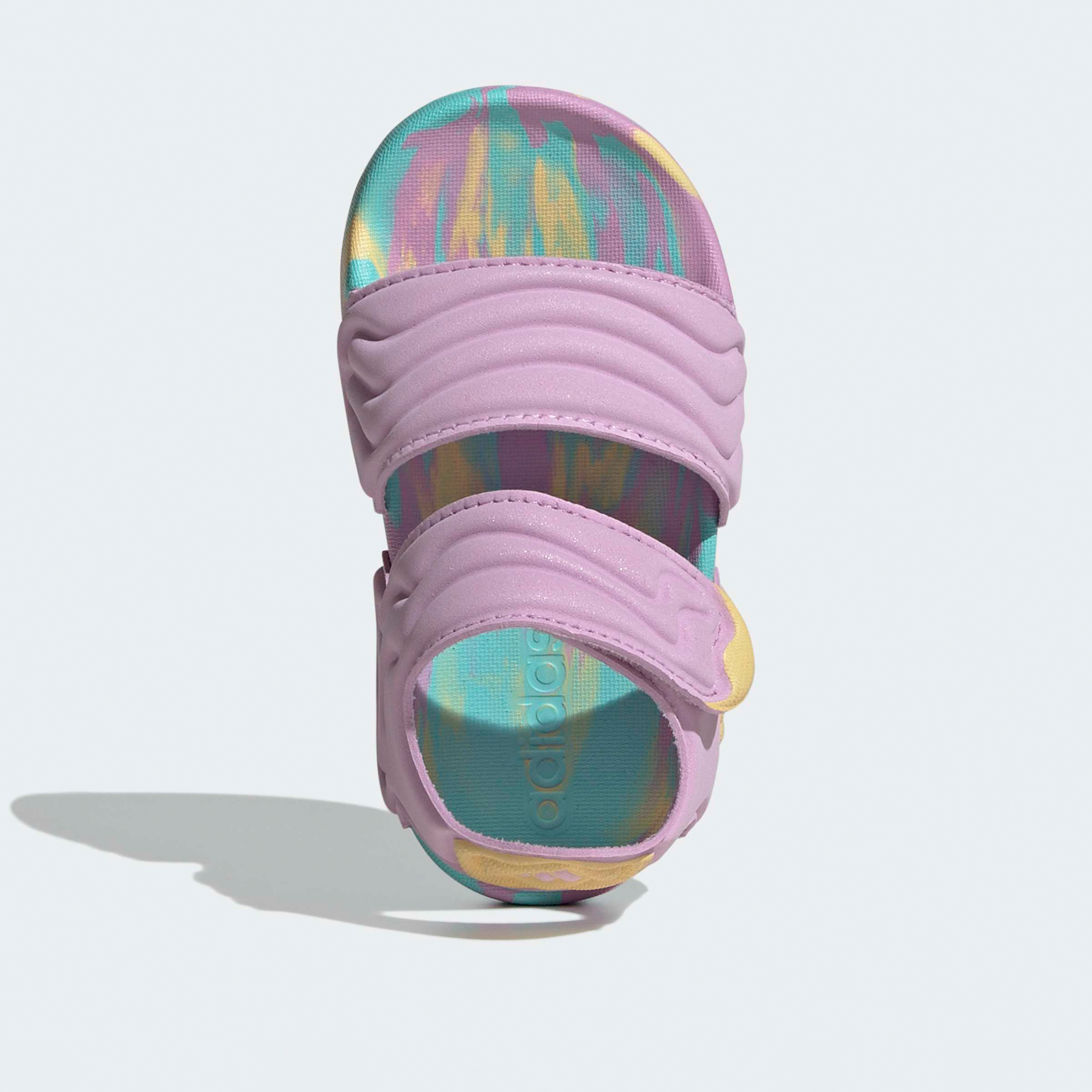 Adidas Adilette Sandals with Hook and Loop Closure-baby-girls-shoes-sandals-image-4