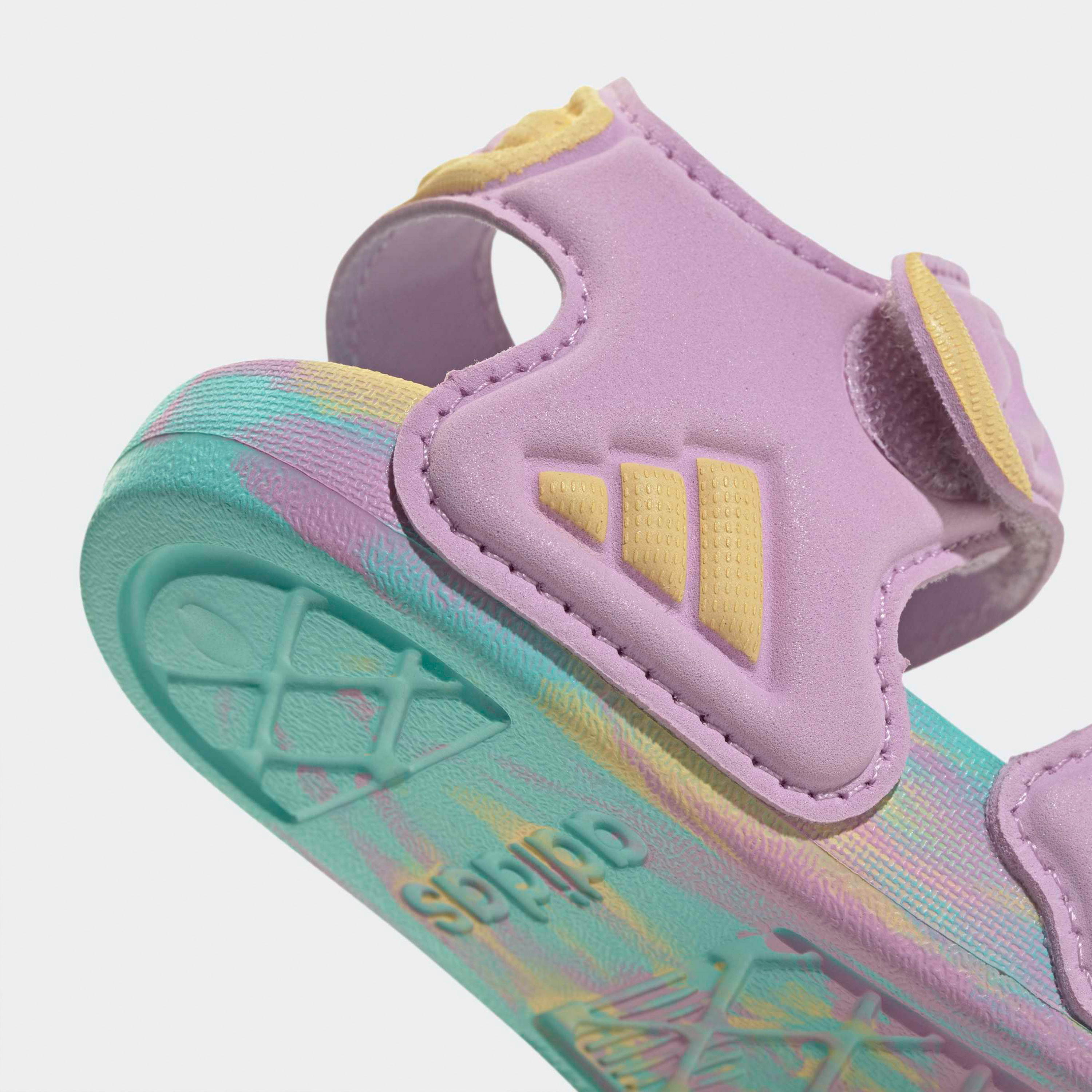 Adidas Adilette Sandals with Hook and Loop Closure-baby-girls-shoes-sandals-image-7