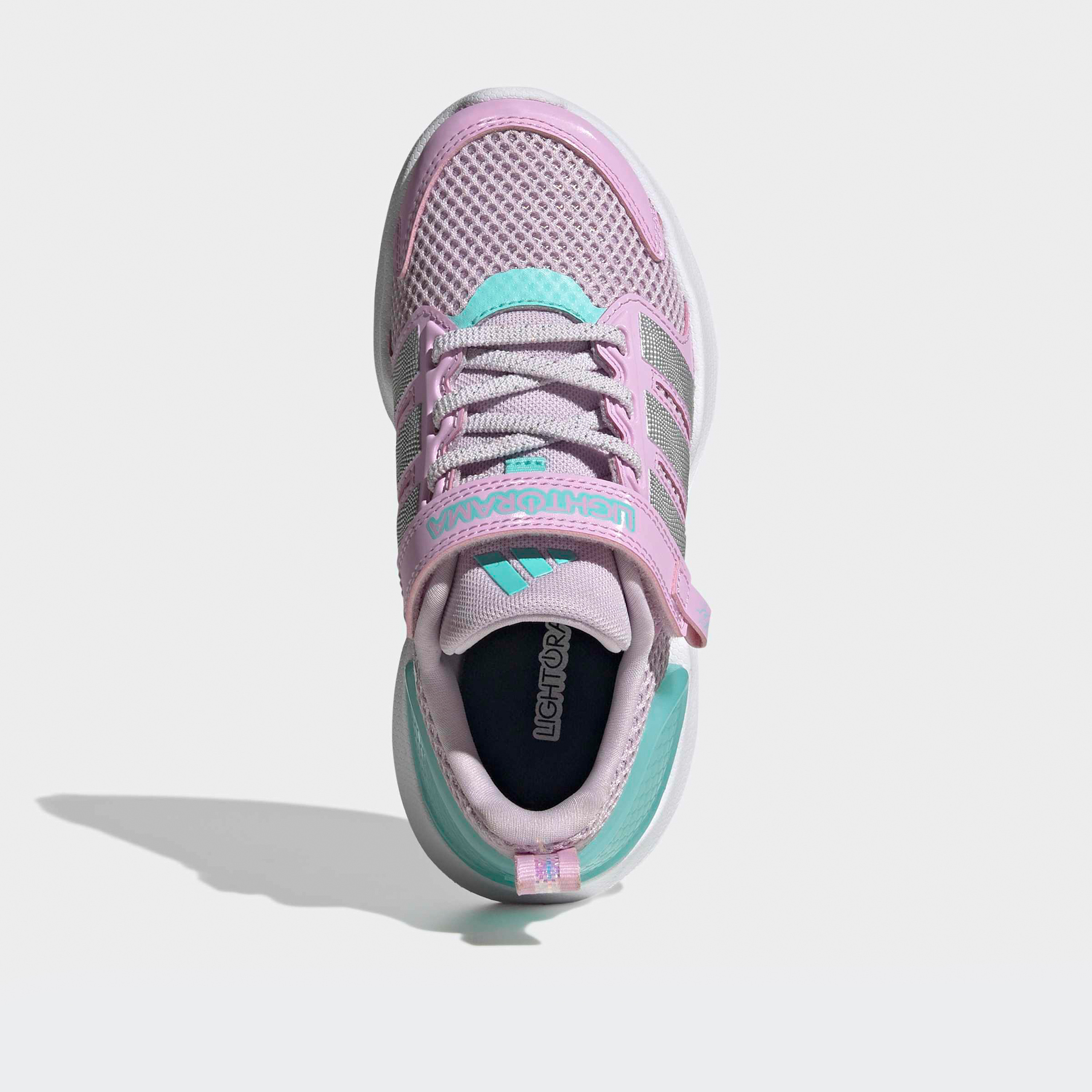 Adidas Girls Lightorama RNR EL Hook & Loop Sneakers-girls-shoes-sports-image-4