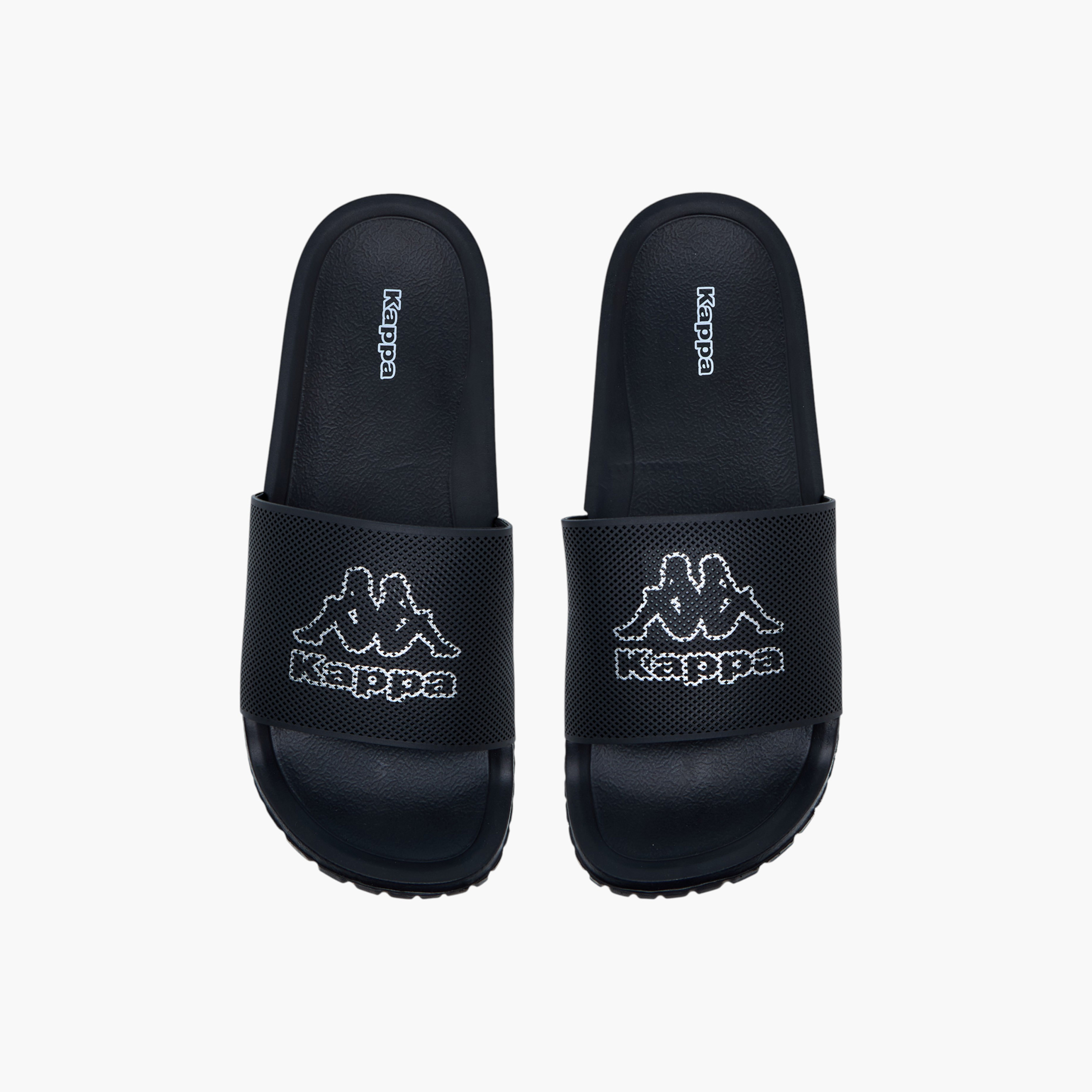 Kappa Men's Logo Print Slides-men-shoes-flipflopsandslides-image-1