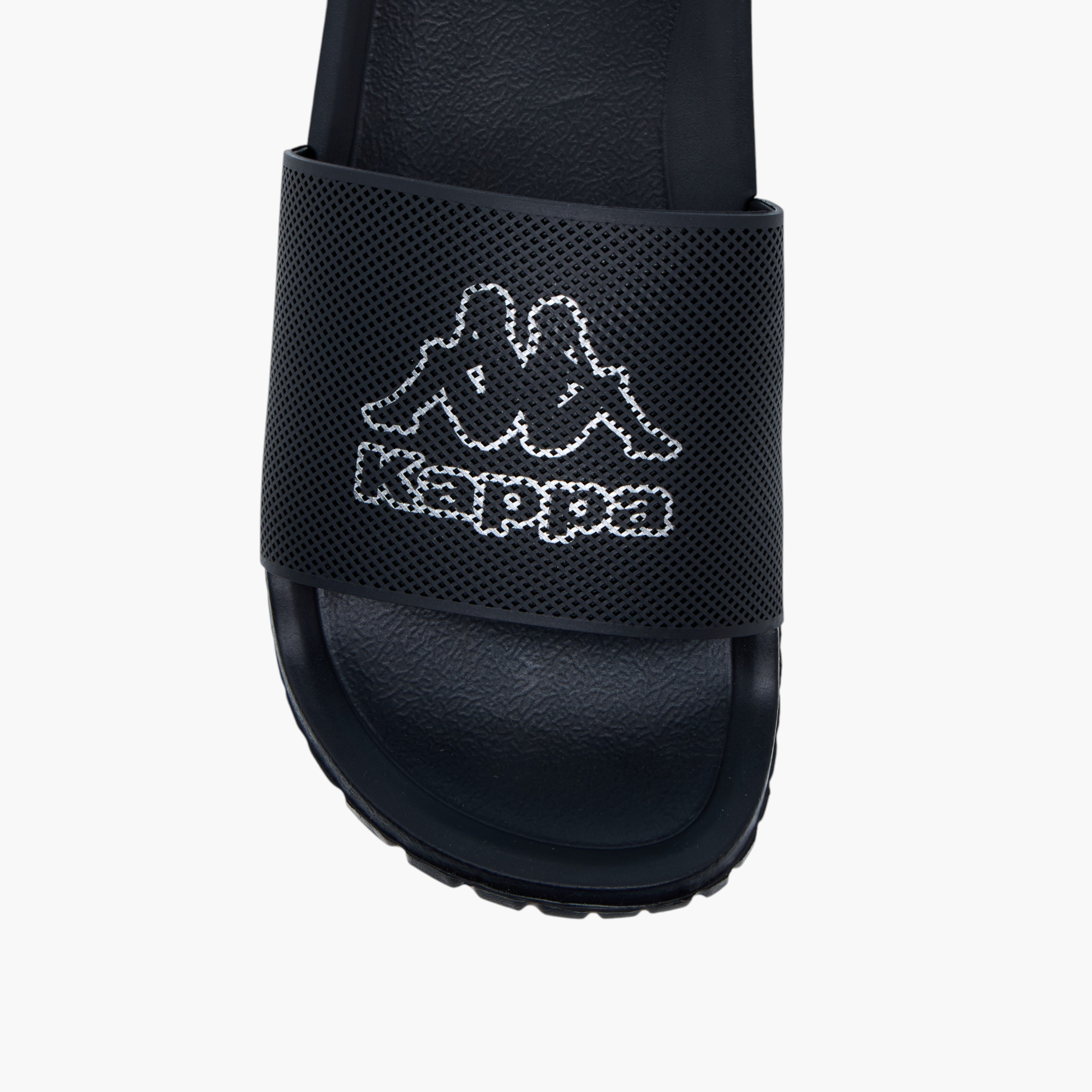 Kappa Men's Logo Print Slides-men-shoes-flipflopsandslides-image-3