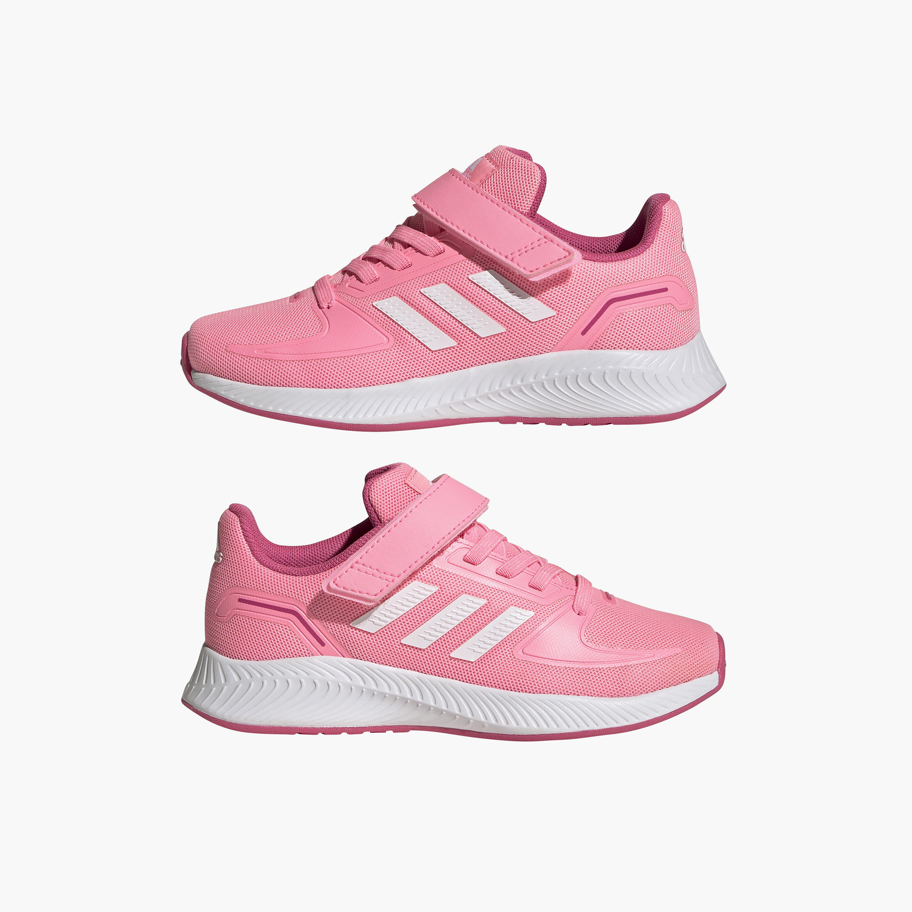 حذاء جري رن فالكون 2.0 إي أي كيه إل يو تي 59 بشريط لاصق للبنات من أديداس-sports-girls-shoes-image-1
