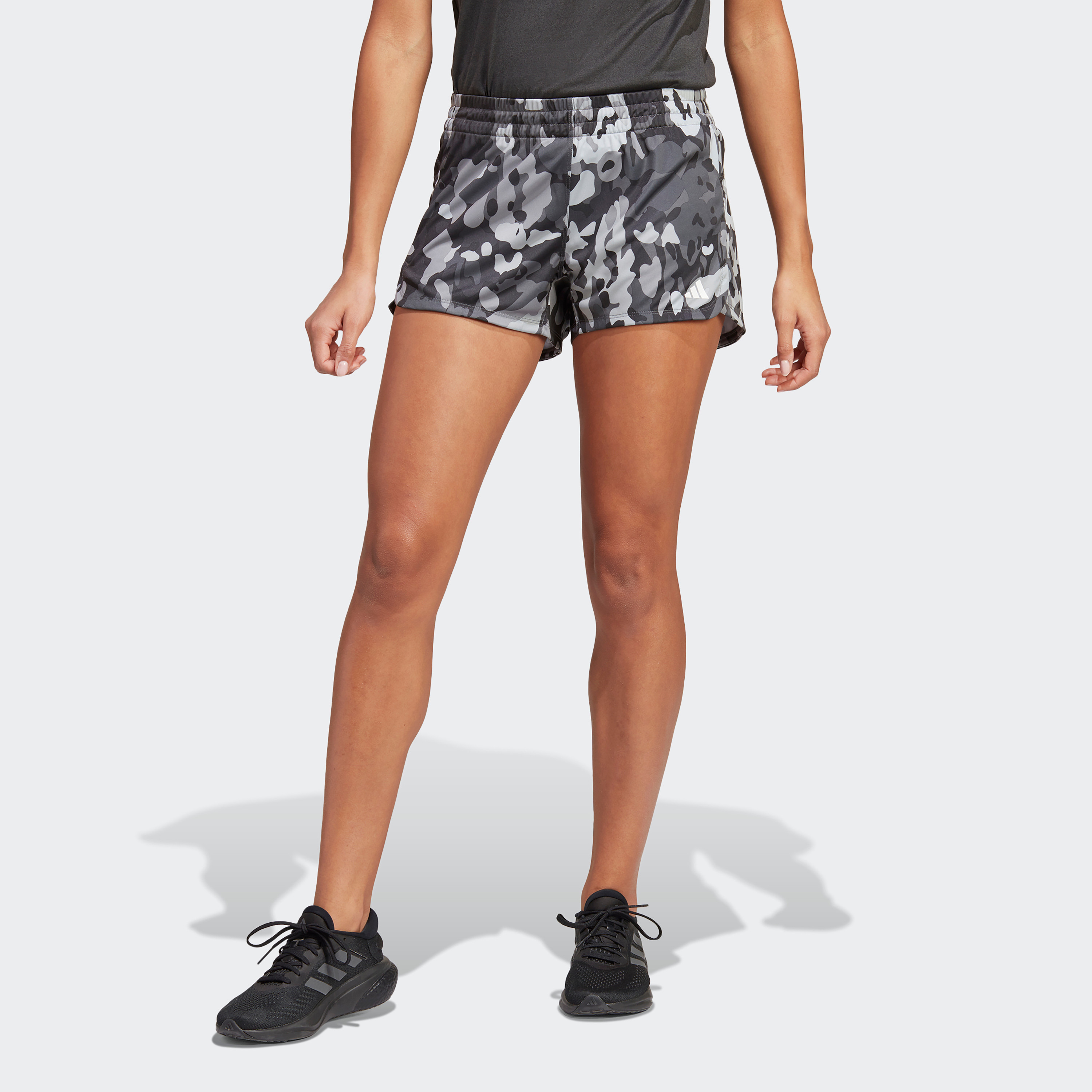 Adidas Pcr Training Essential Aop Women Printed Shorts-sports-women-clothing-athleticskirtsandshorts-image-1
