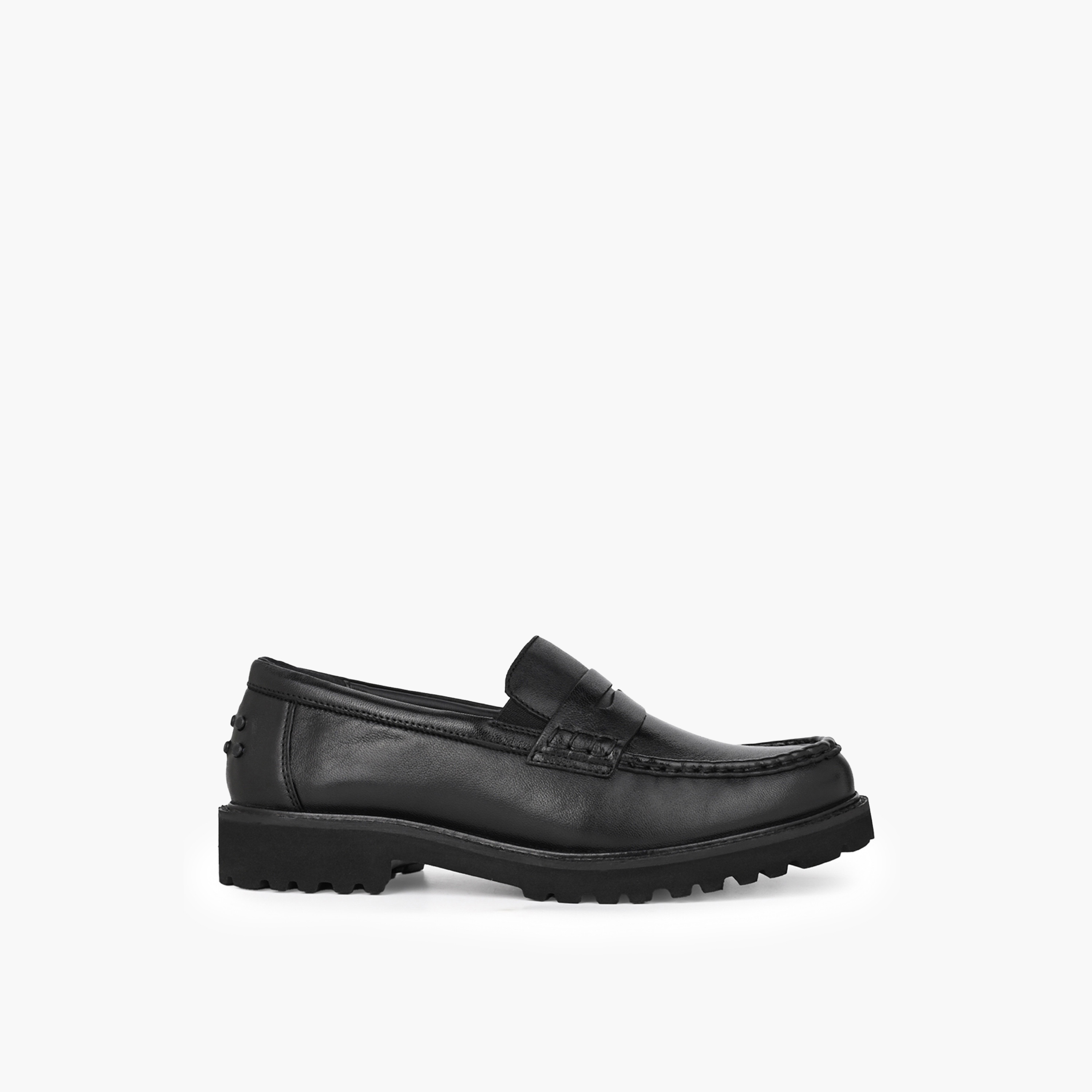 Duchini Women Leather Slip-On Loafers-women-shoes-flats-loafers-image-3