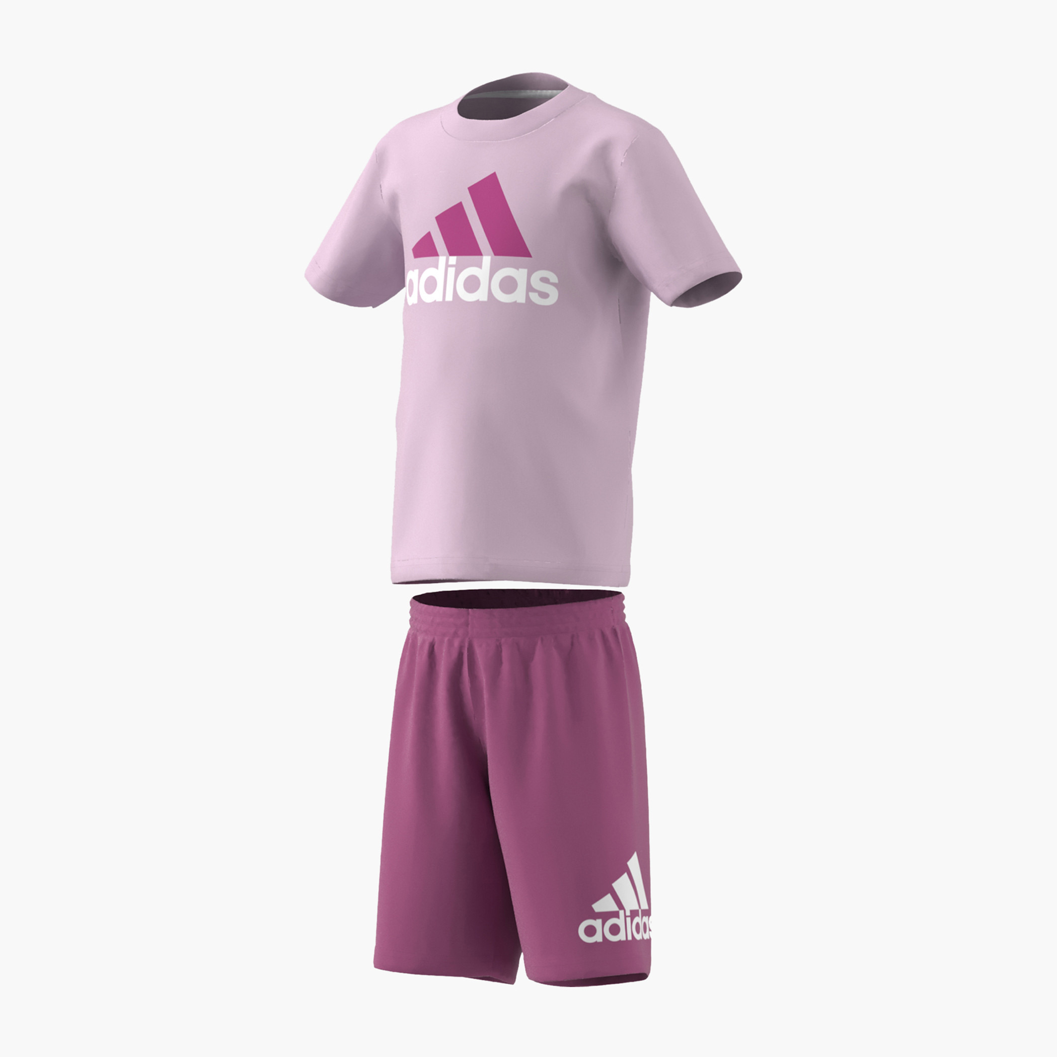 baby girl adidas short set