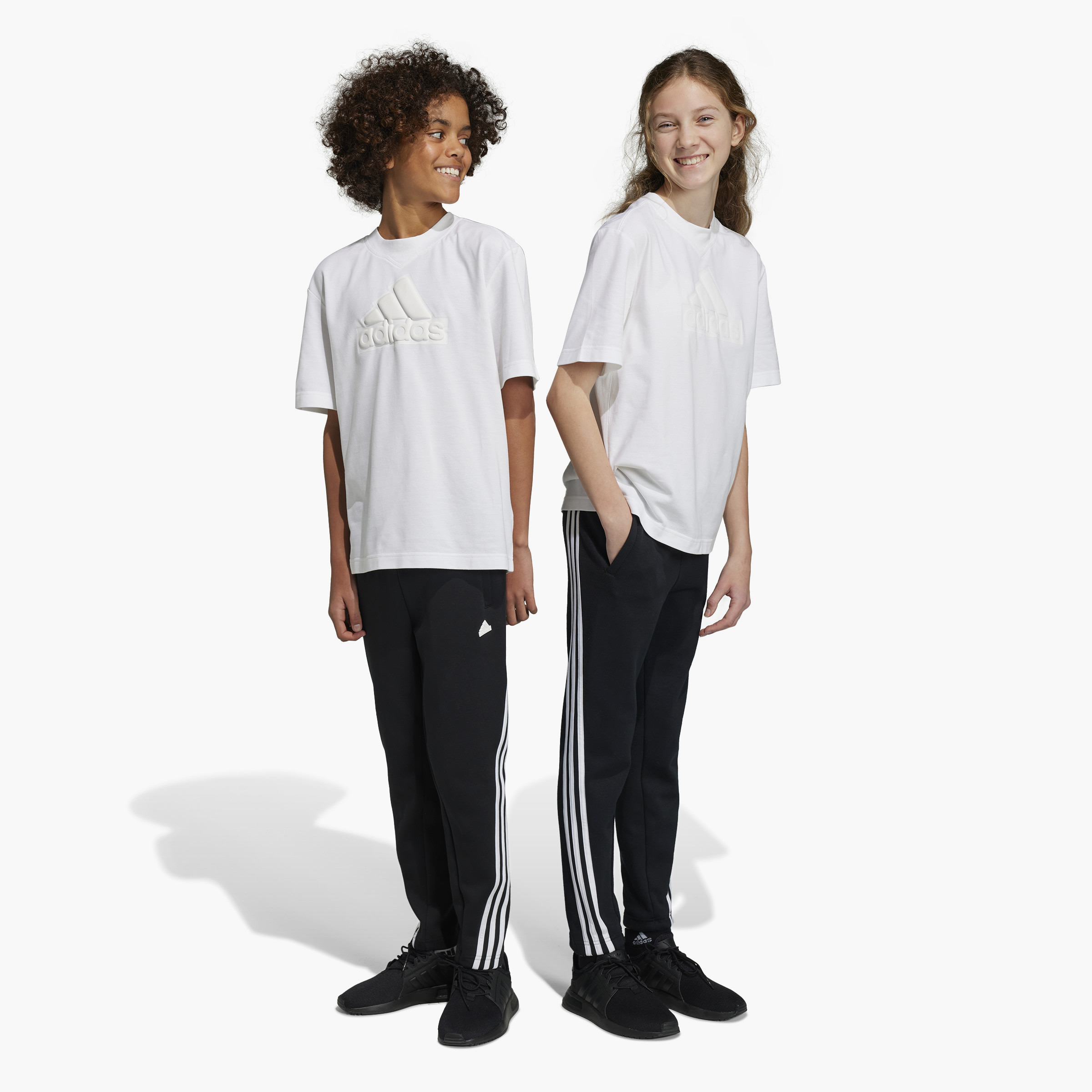 adidas Stripe Detail Track Pants with Drawstring Closure and Pockets-boys-clothing-sportswear-bottoms-image-13