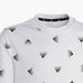 adidas All-Over Logo Print Round Neck T-shirt with Short Sleeves-T Shirts-thumbnail-3
