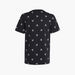 adidas All-Over Logo Print Round Neck T-shirt with Short Sleeves-Tops-thumbnail-1