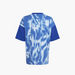 adidas All-Over Print Round Neck T-shirt with Short Sleeves-Tops-thumbnailMobile-1