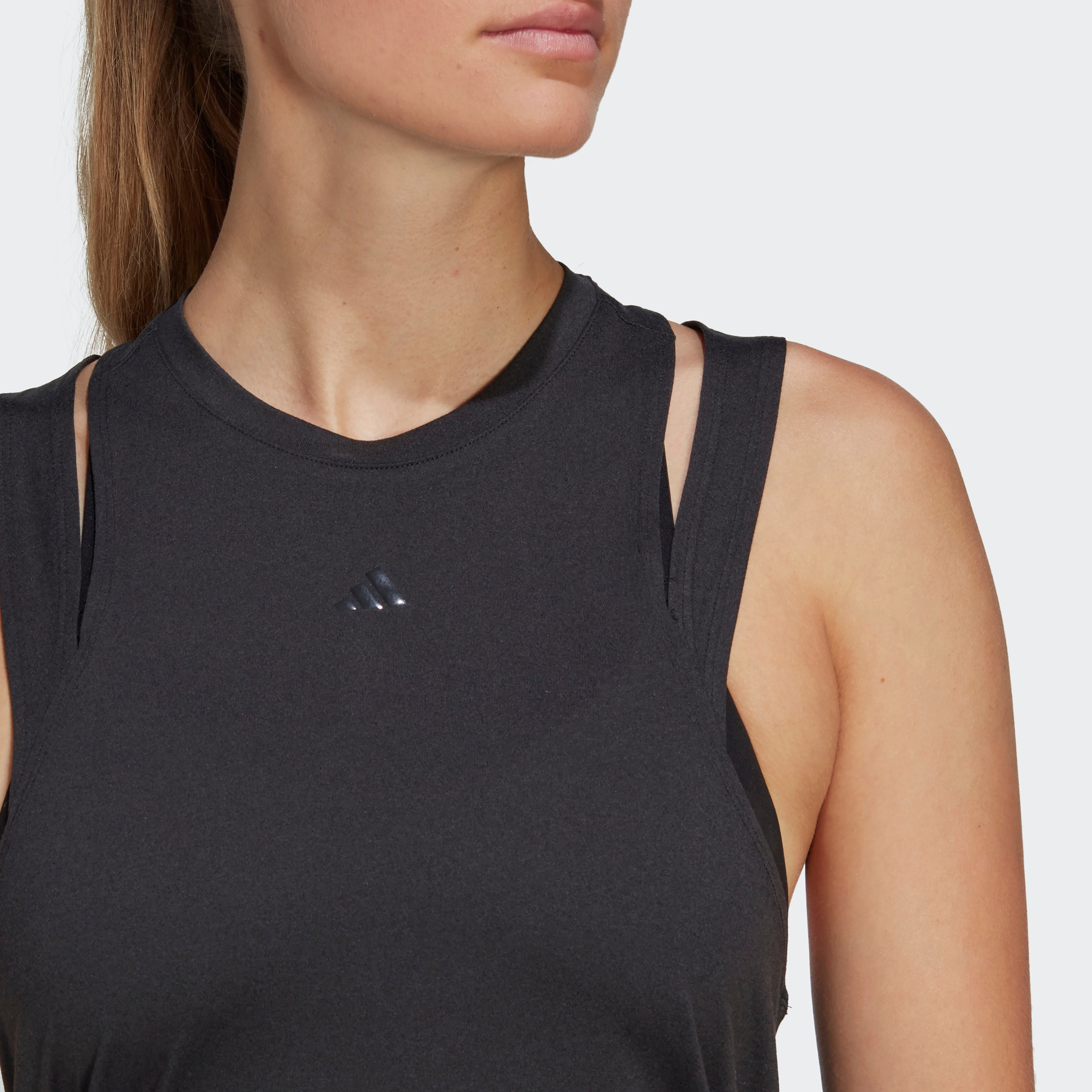 Adidas Training Essential 3Bar Women Logo Tank Top-sports-women-clothing-tshirtsandvests-image-3